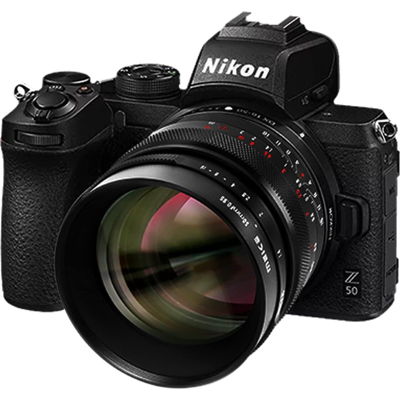 Lente Meike 50mm f0.95 Manual para Cámaras Nikon Z