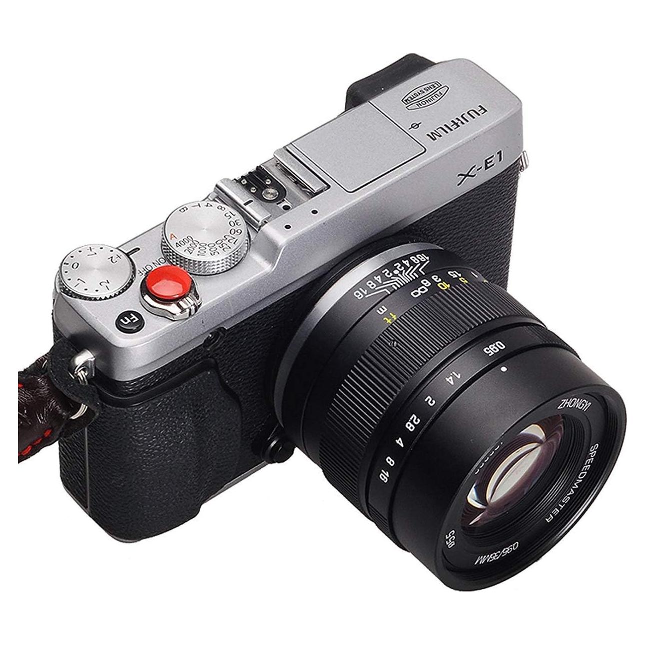 Zhongyi Mitakon Speedmaster 35mm f/0.95 Mark 2 for FujifilmXF X-Pro2 X-T1 X-T10 Black