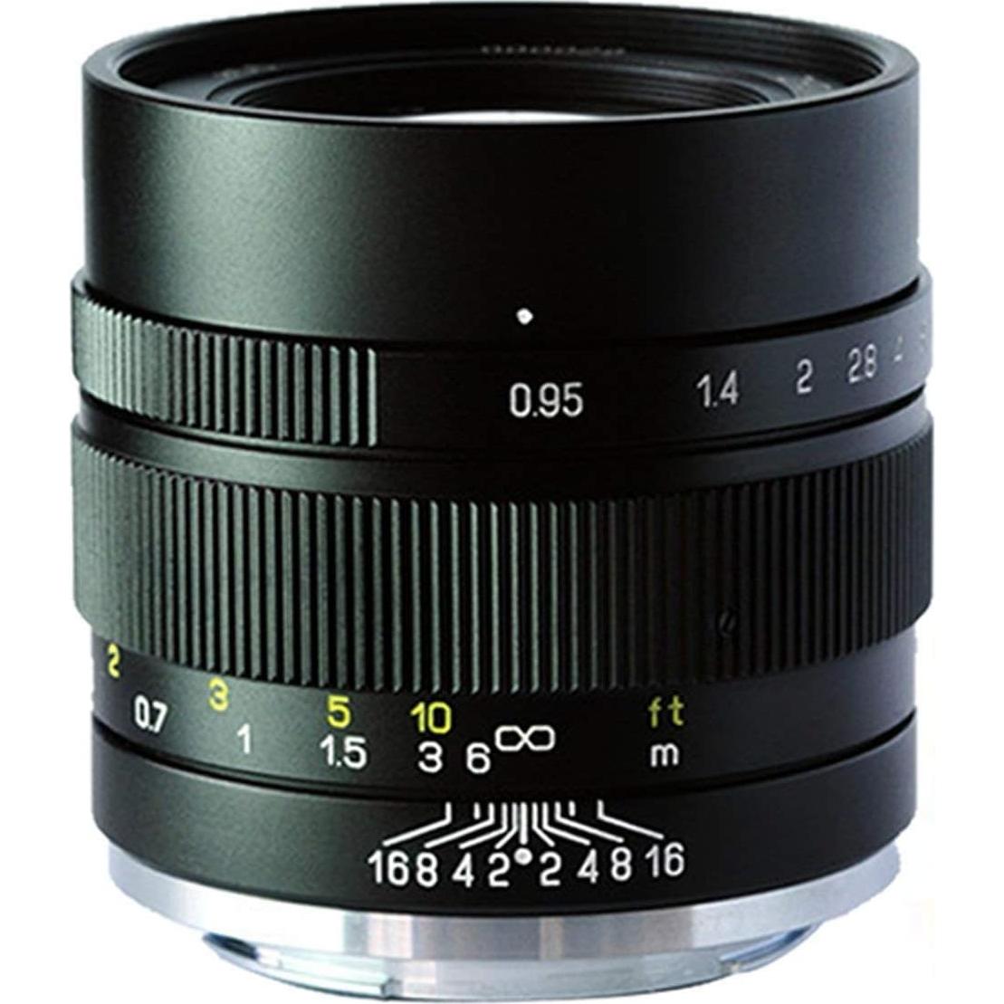 Zhongyi Mitakon Speedmaster 35mm f/0.95 Mark 2 for FujifilmXF X-Pro2 X-T1 X-T10 Black