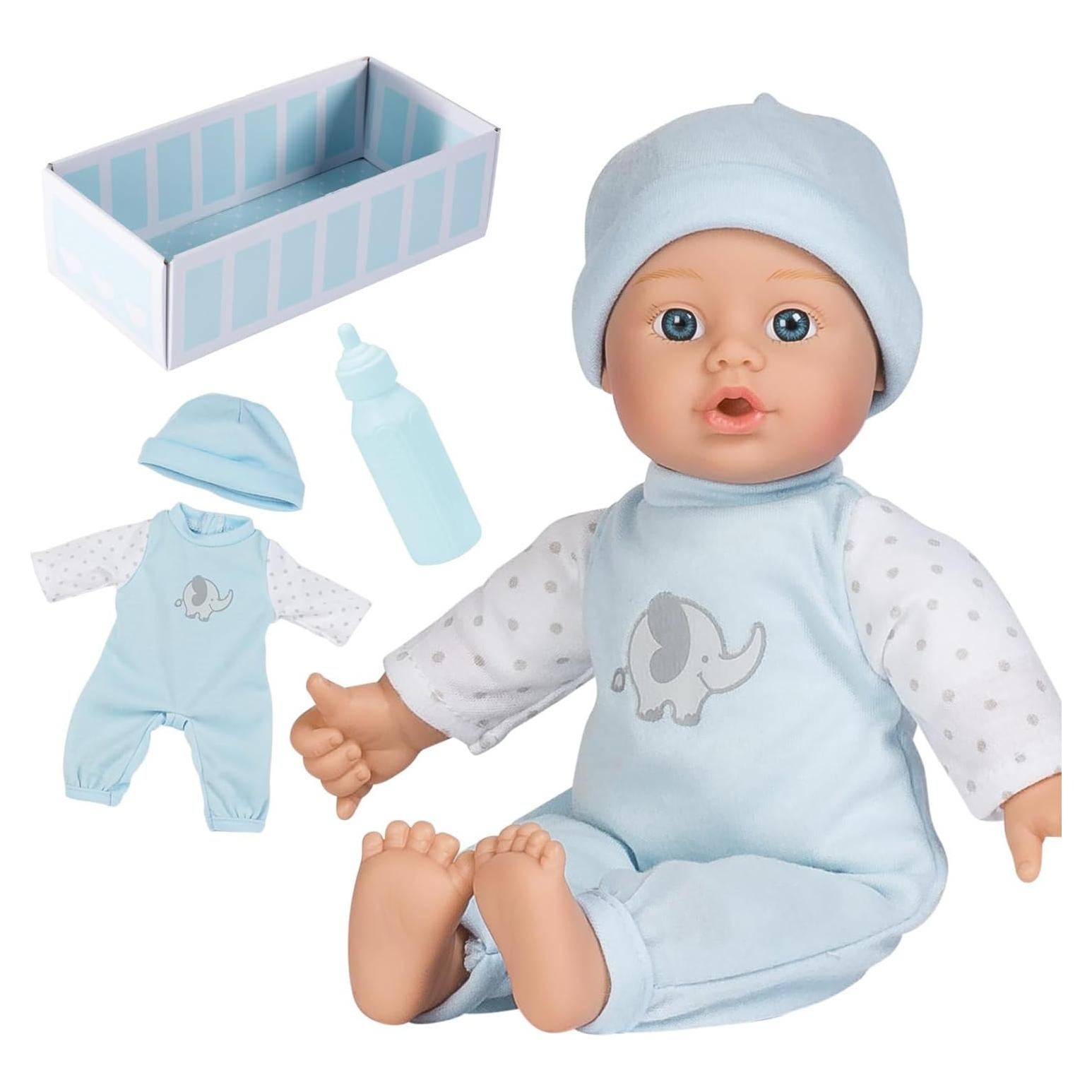 Muñeca de Bebé Suave Adora Cacahuate 27.94 cm Lavable