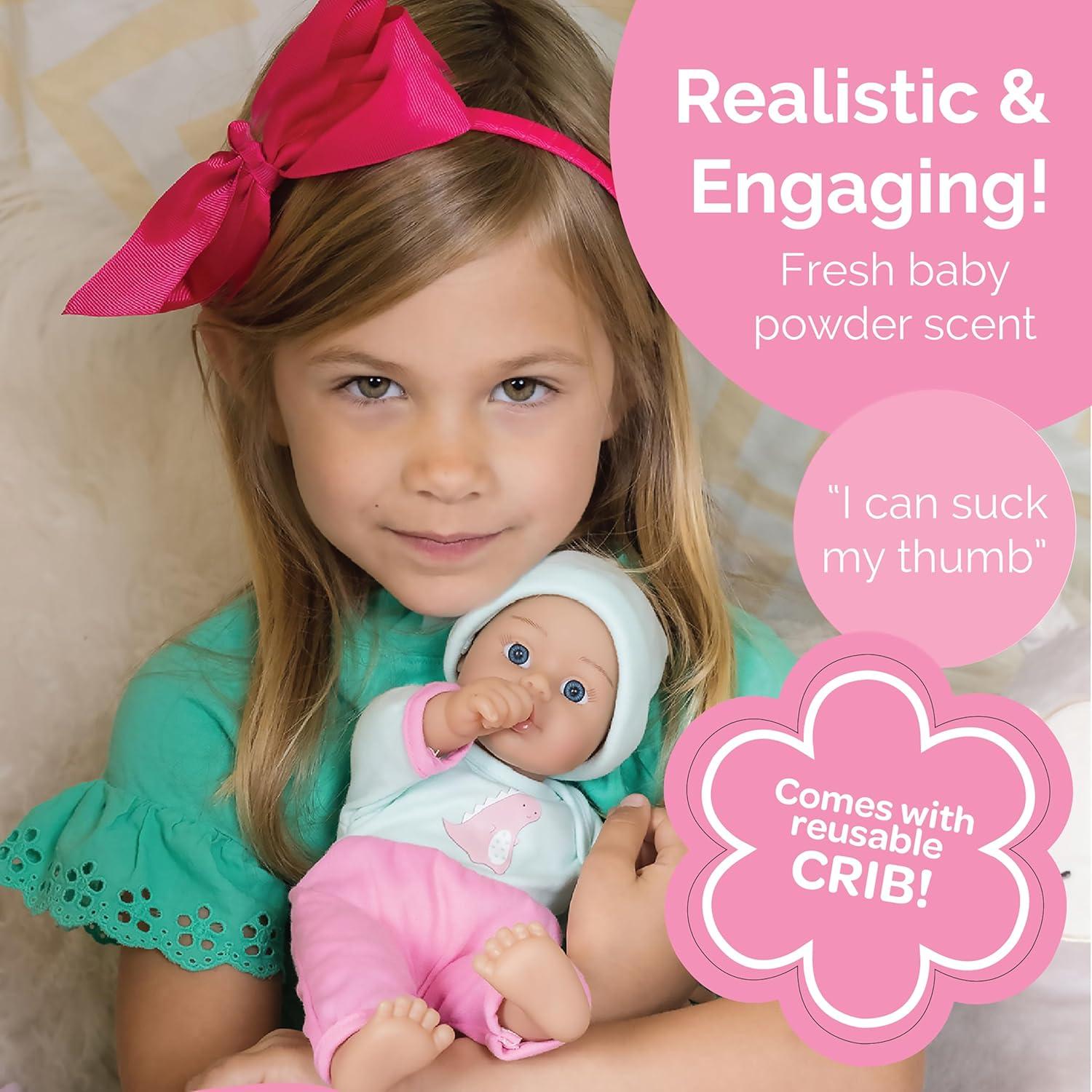 Muñeca de Bebé Adora Sweet Baby 27.9 cm Suave y Lavable