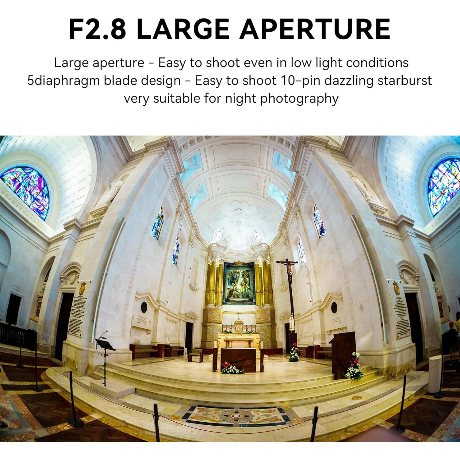 Lente Ojo de Pez 7artisans 7.5mm F2.8 II para Fujifilm FX