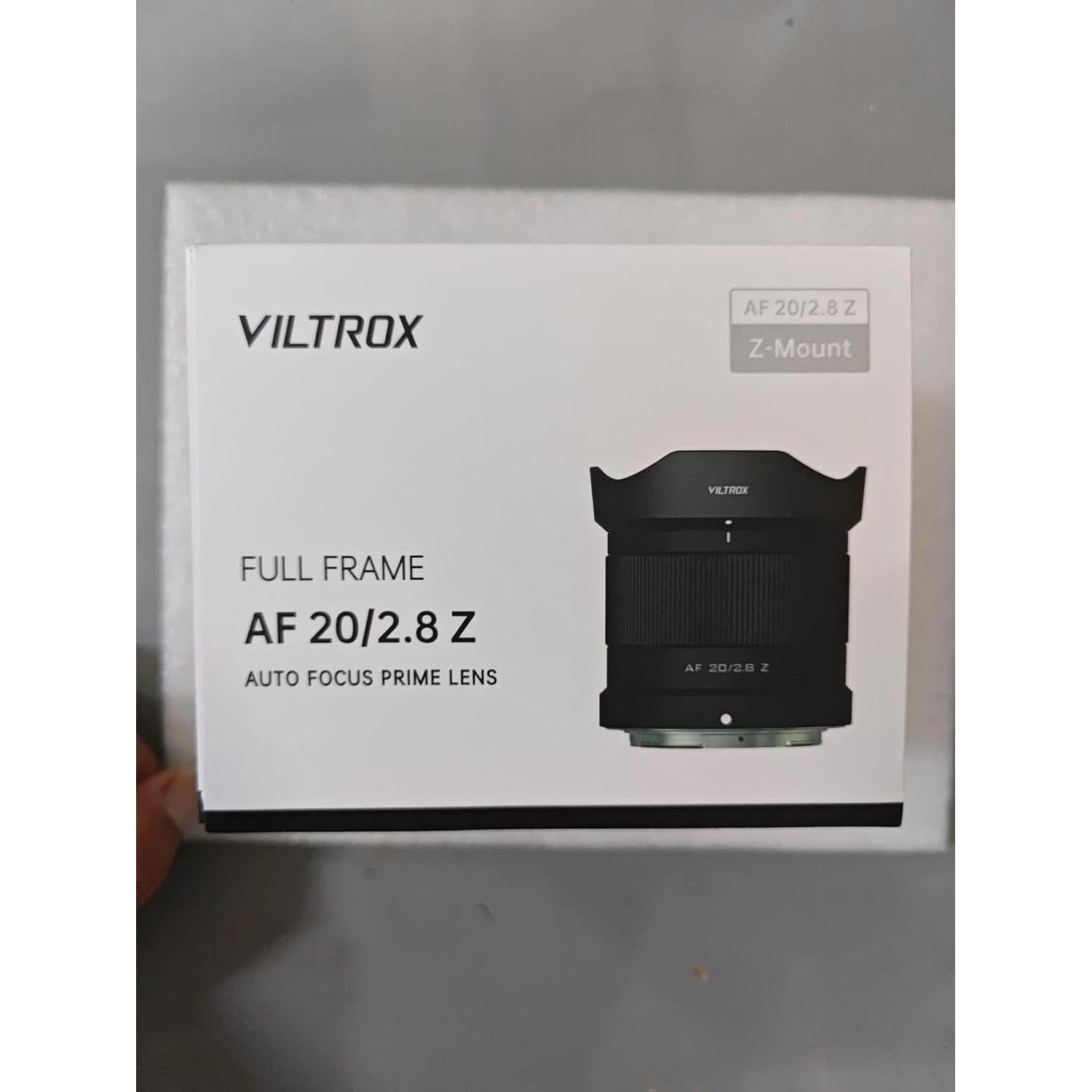 Lente Viltrox 20mm F2.8 Z-Mount para Nikon - Ultra Gran Angular