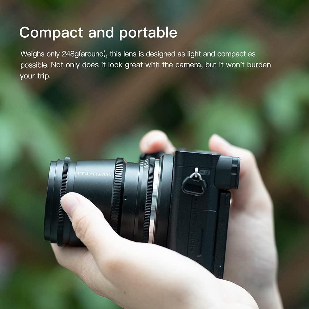 Lente TTArtisan 17mm F1.4 para Cámara Sin Espejo Montura E