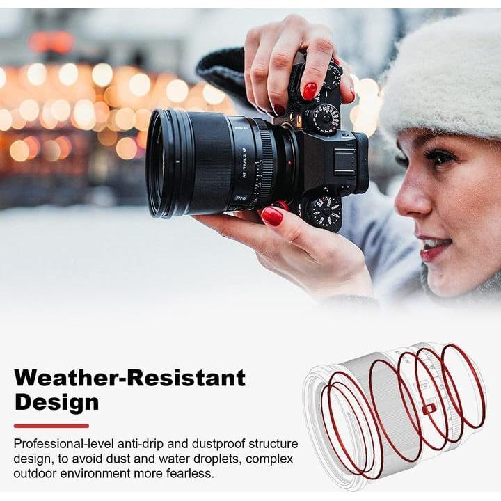 Lente Prime VILTROX 75mm f1.2 Montura Fuji X APS-C