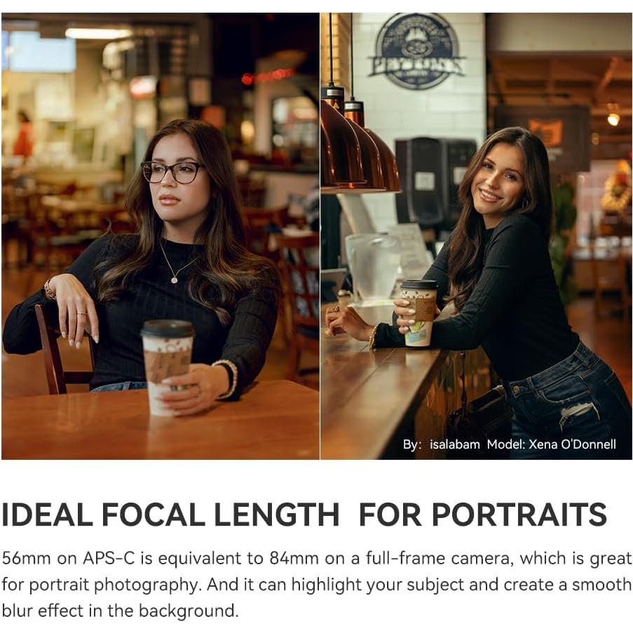 Lente TTArtisan 56mm F1.8 AF para Cámaras Sony Montura E