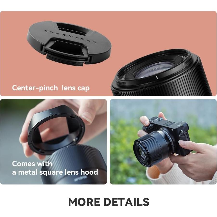 Lente TTArtisan 56mm F1.8 AF para Cámaras Sony Montura E