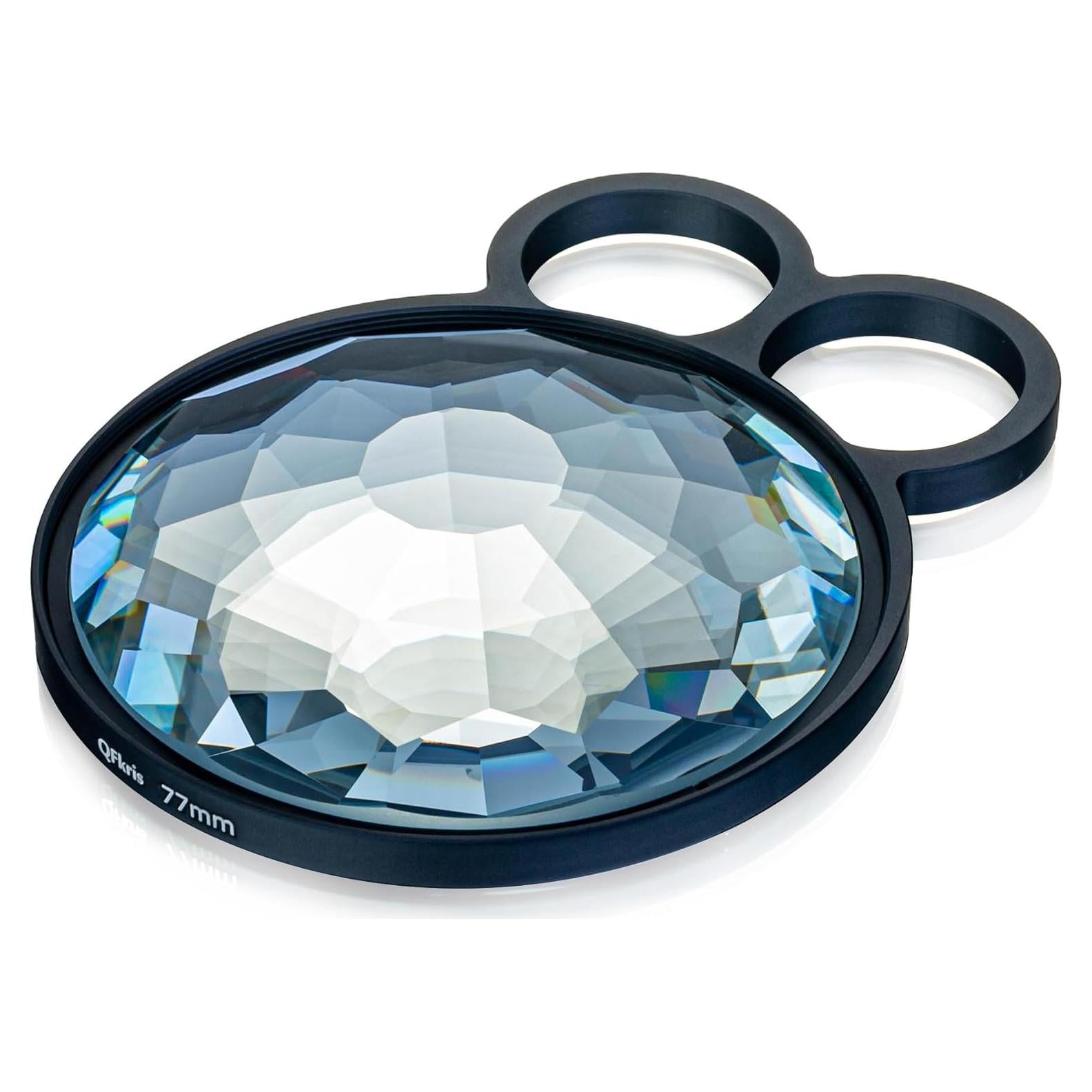 Filtro de Caleidoscopio de Mano QFkris 77 mm Efecto Prisma