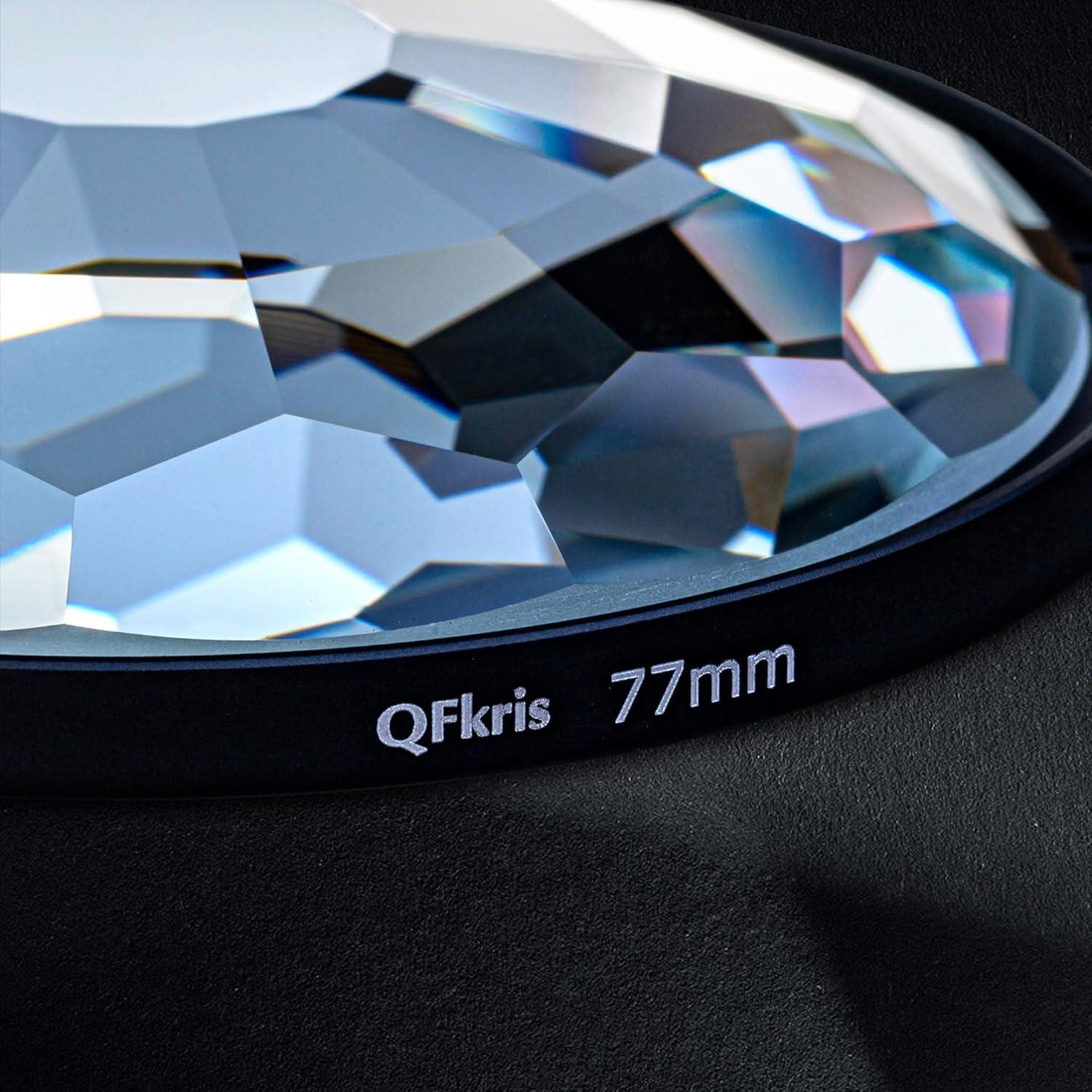 Filtro de Caleidoscopio de Mano QFkris 77 mm Efecto Prisma