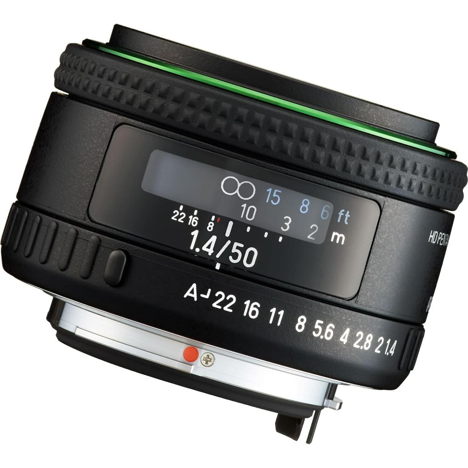 Lente Pentax HD FA 50mm F1.4 para cámaras réflex K