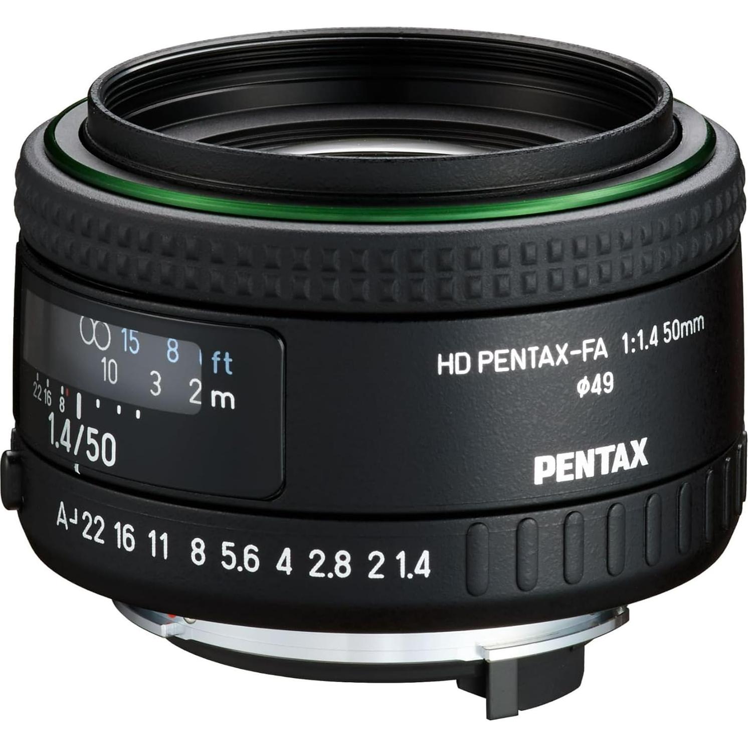 Lente Pentax HD FA 50mm F1.4 para cámaras réflex K