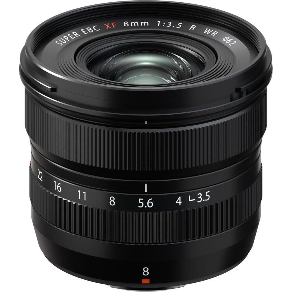 Objetivo Fujifilm XF 8mm f/3.5 R WR + Filtro 62mm + Accesorios