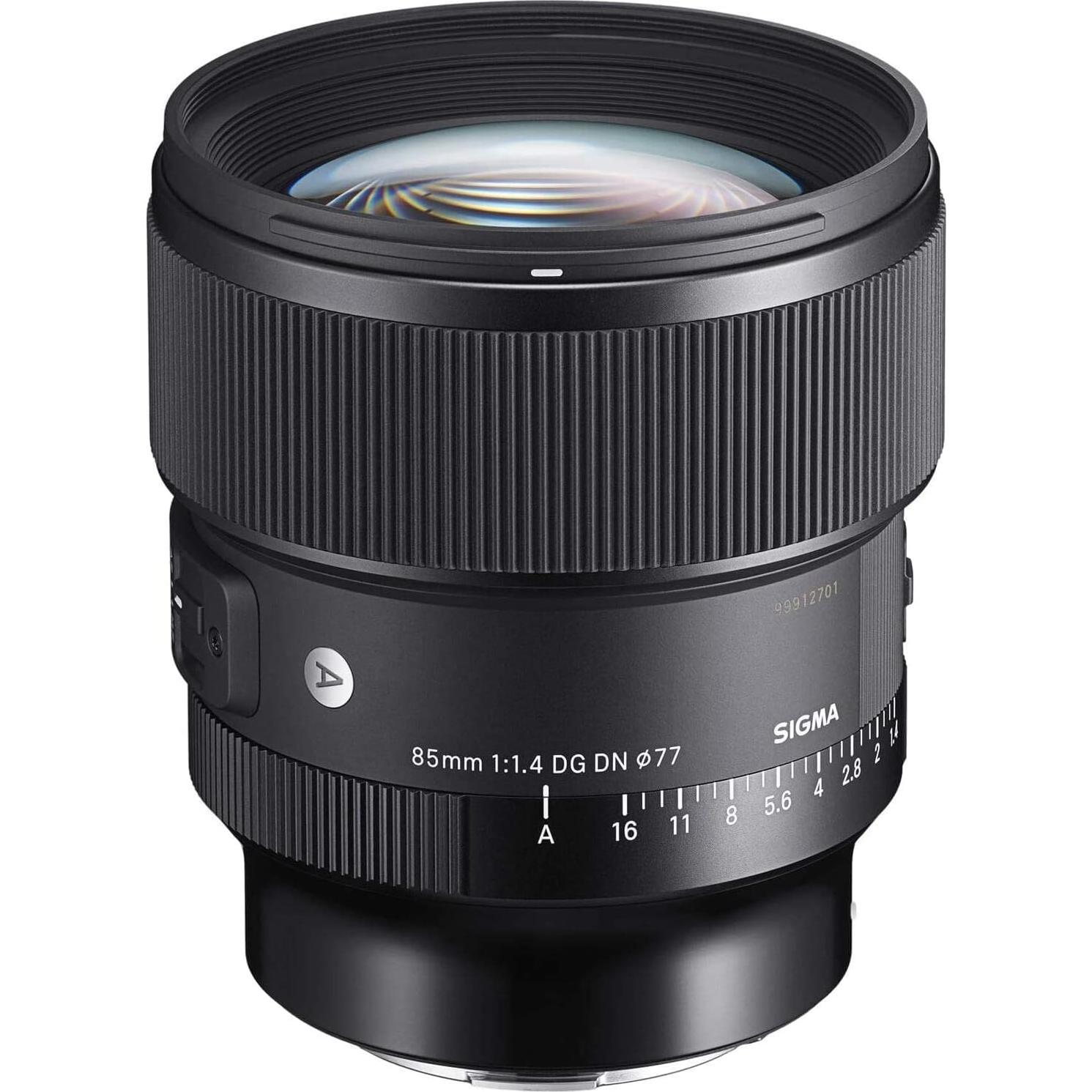 Lente Sigma 85mm F1.4 DG DN Art para Sony E - Accesorios Incluidos