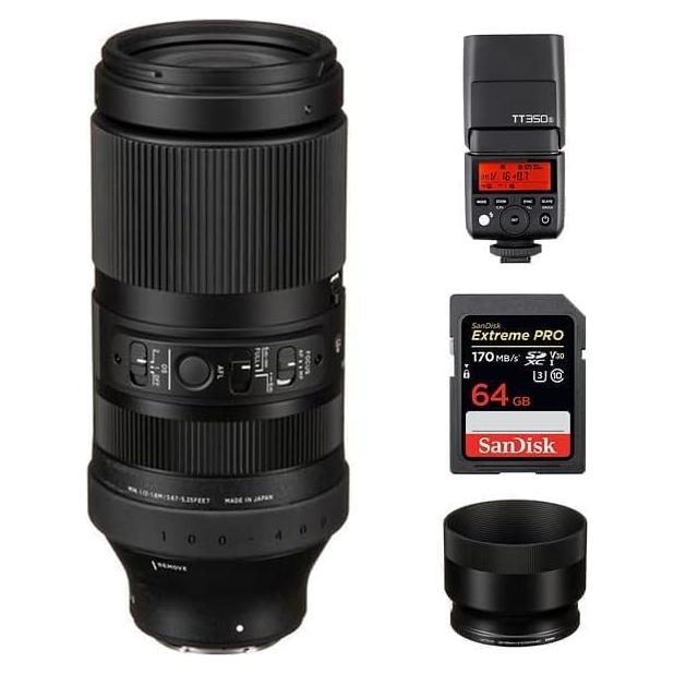 Lente Sigma 100-400mm f/5-6.3 DG DN OS para Sony E