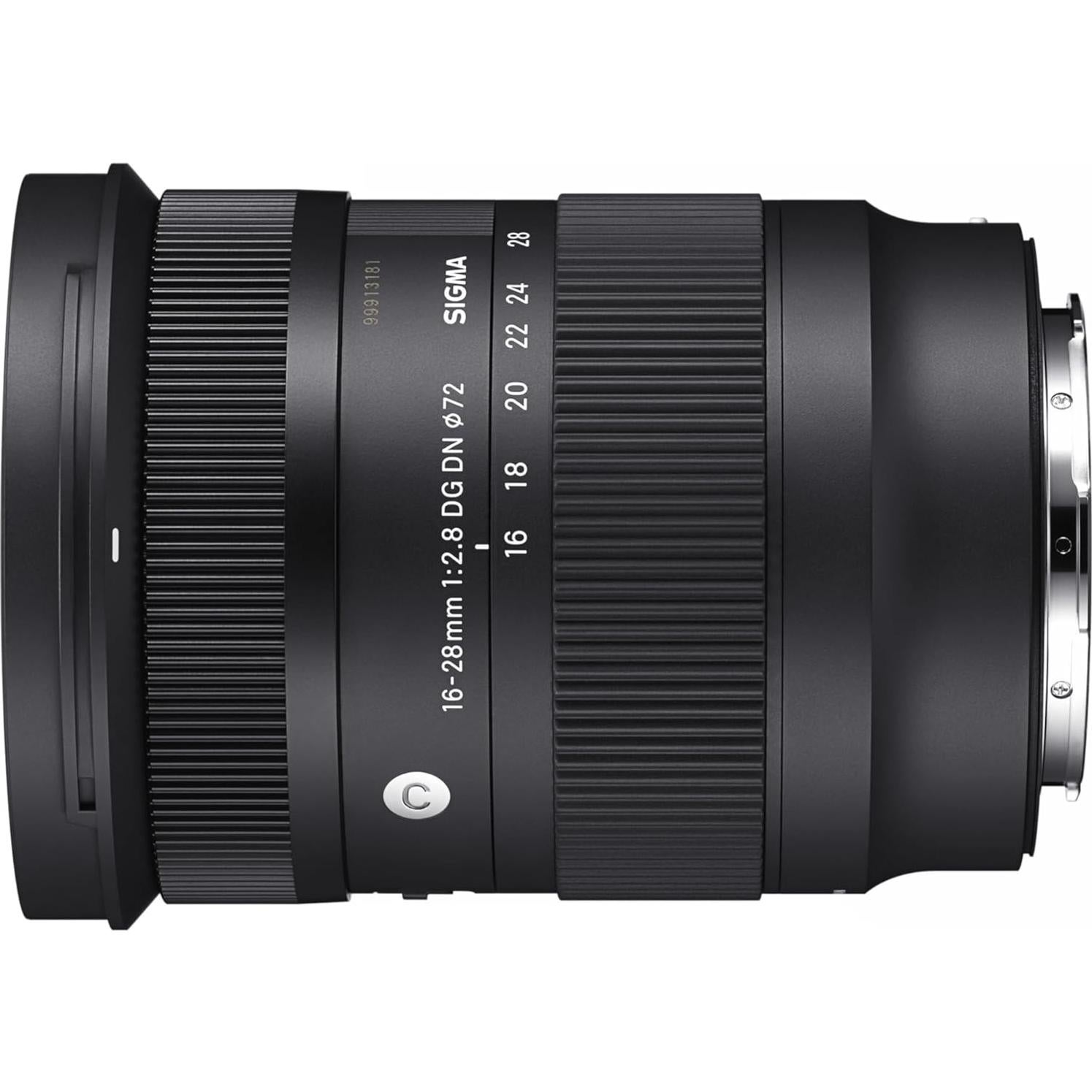 Lente Sigma 16-28 mm F2.8 DG DN para Montura Sony E