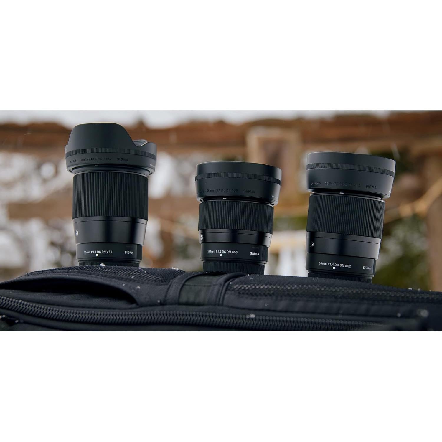 Lente Sigma 16mm F1.4 DC DN para Montura Fuji X