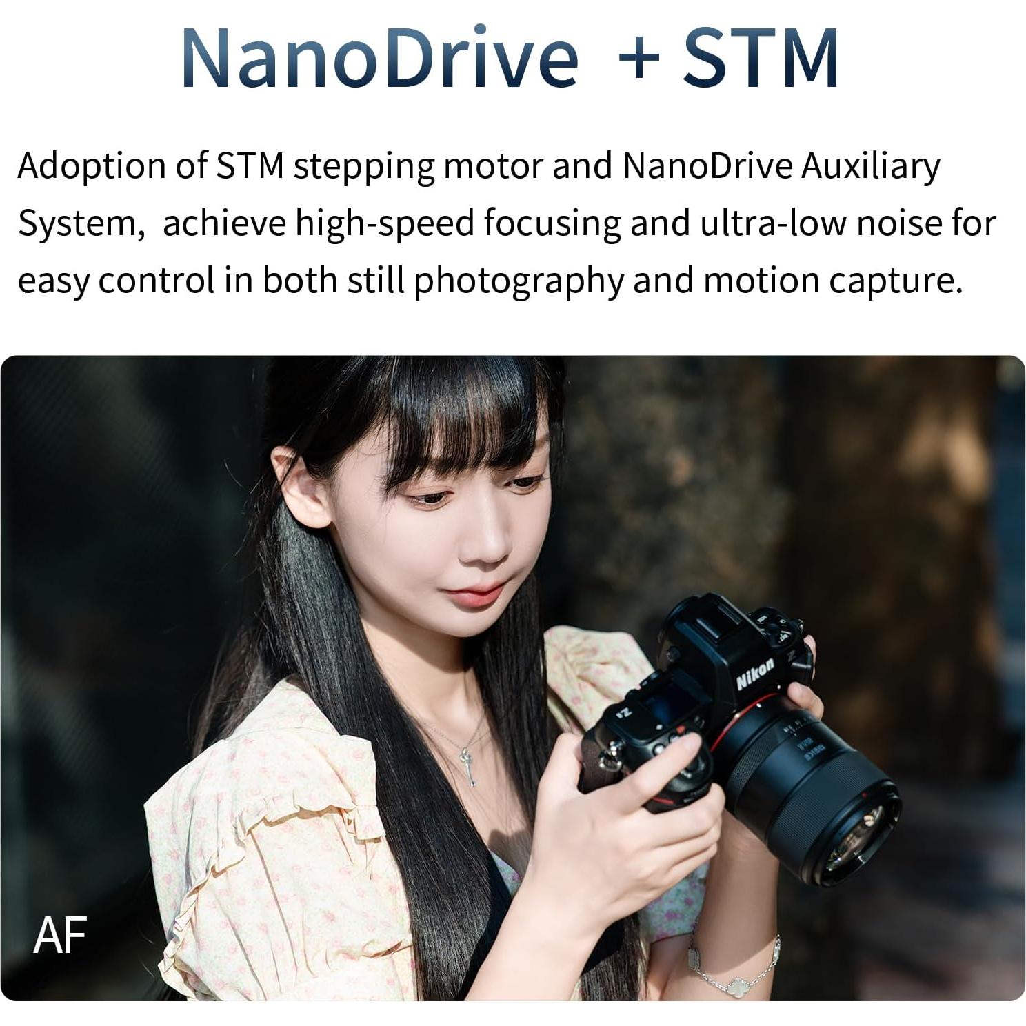 Lente Meike 85mm F1.8 Pro Auto Enfoque para Nikon Z