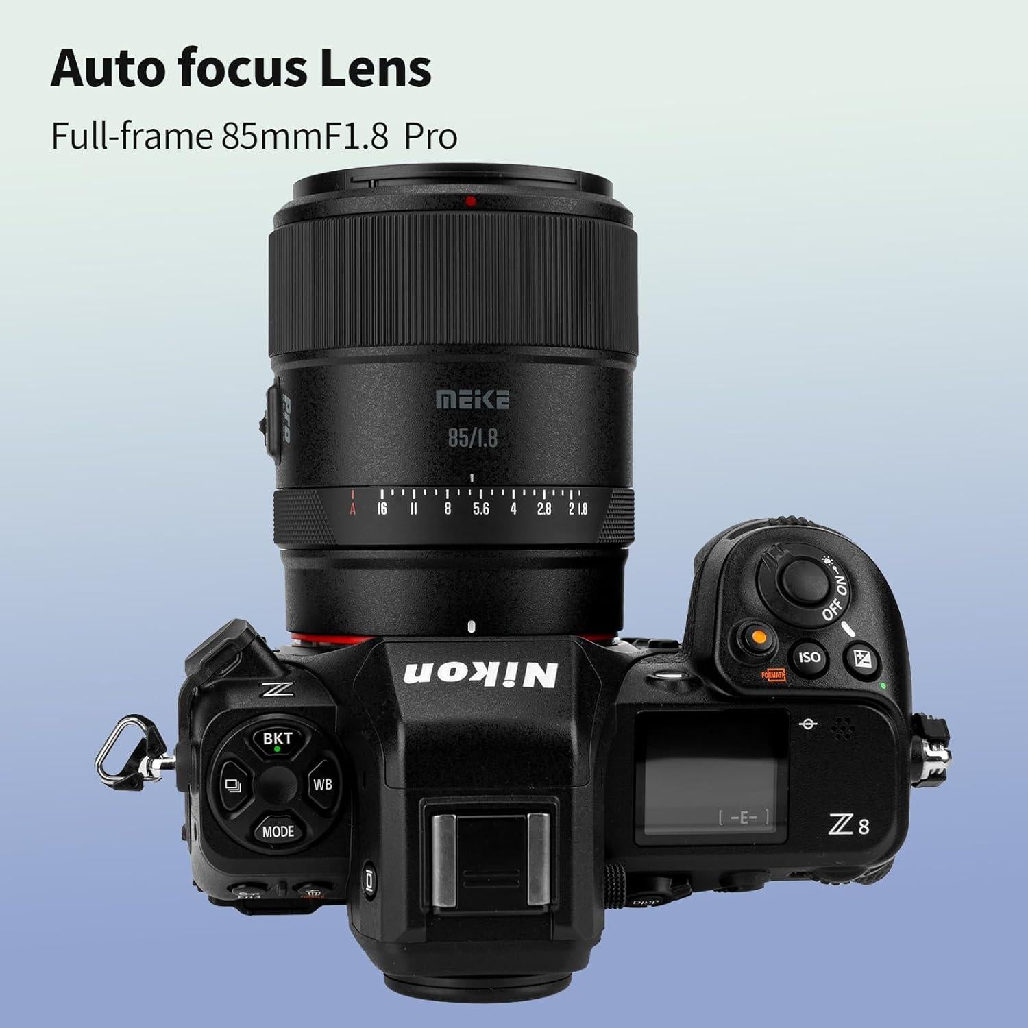 Lente Meike 85mm F1.8 Pro Auto Enfoque para Nikon Z
