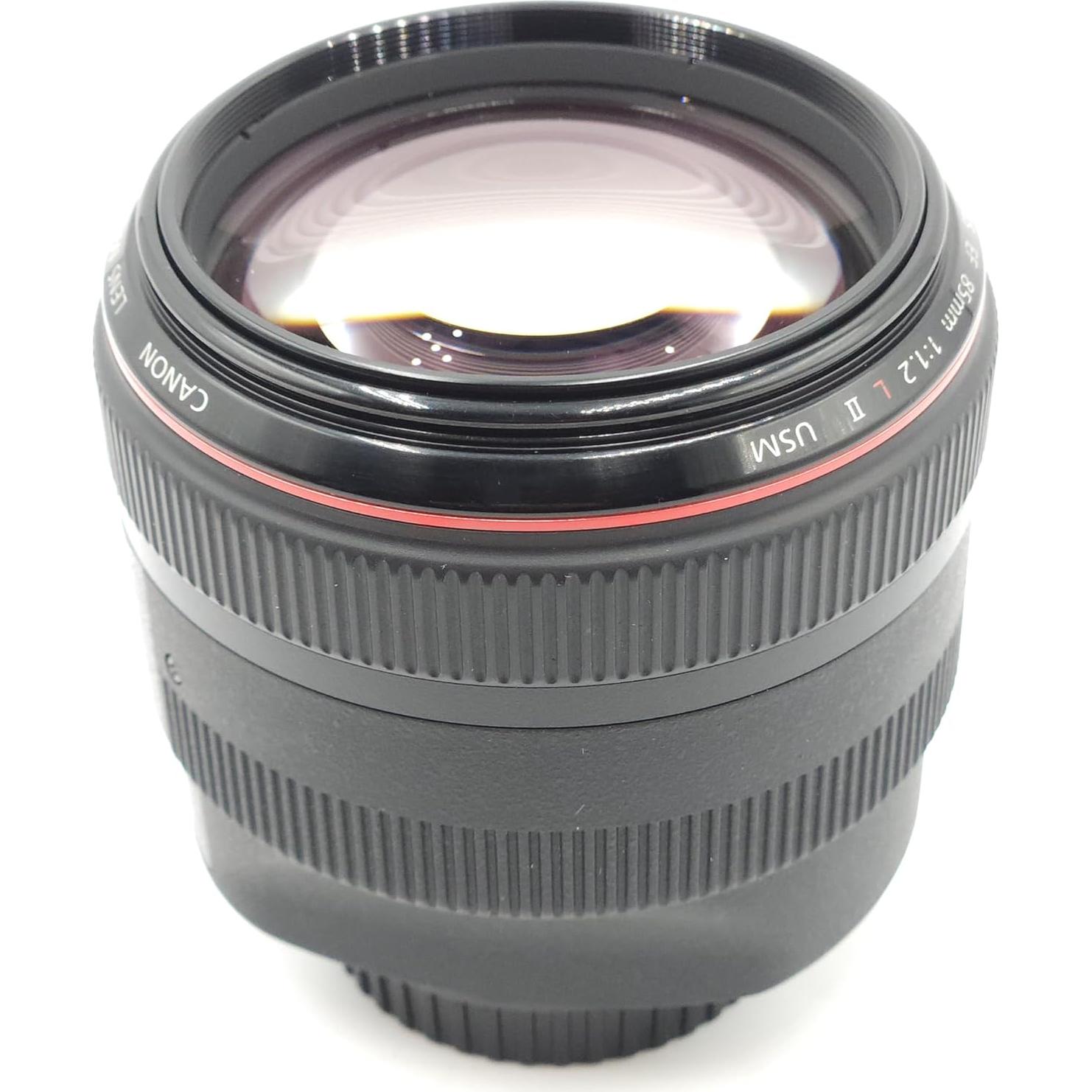 Lente Canon EF 85mm f/1.2L II USM Telefoto Media