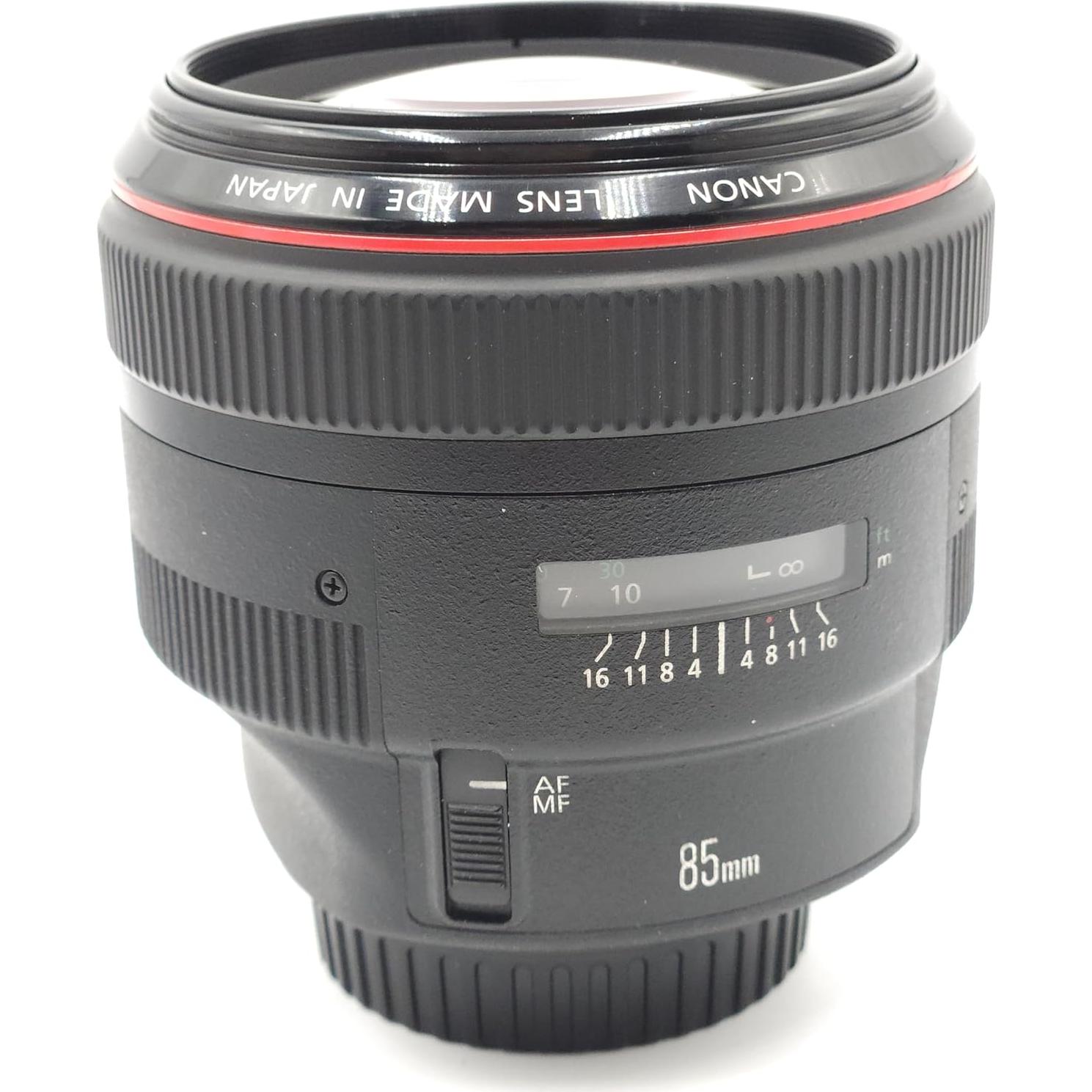 Lente Canon EF 85mm f/1.2L II USM Telefoto Media