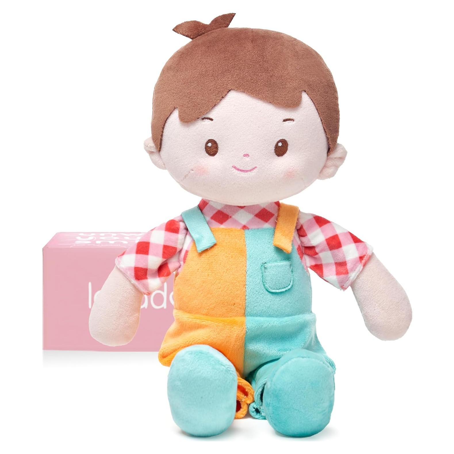 Muñeca Suave LeyaDoll 30cm para Niños - Regalo Cumpleaños