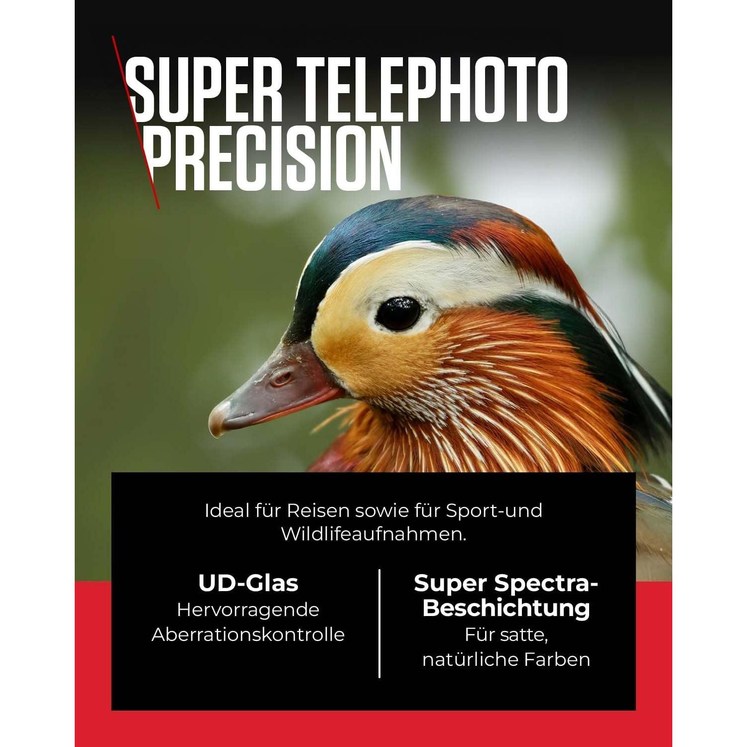 Lente Canon RF 100-400mm F5.6-8 IS USM para Cámaras R