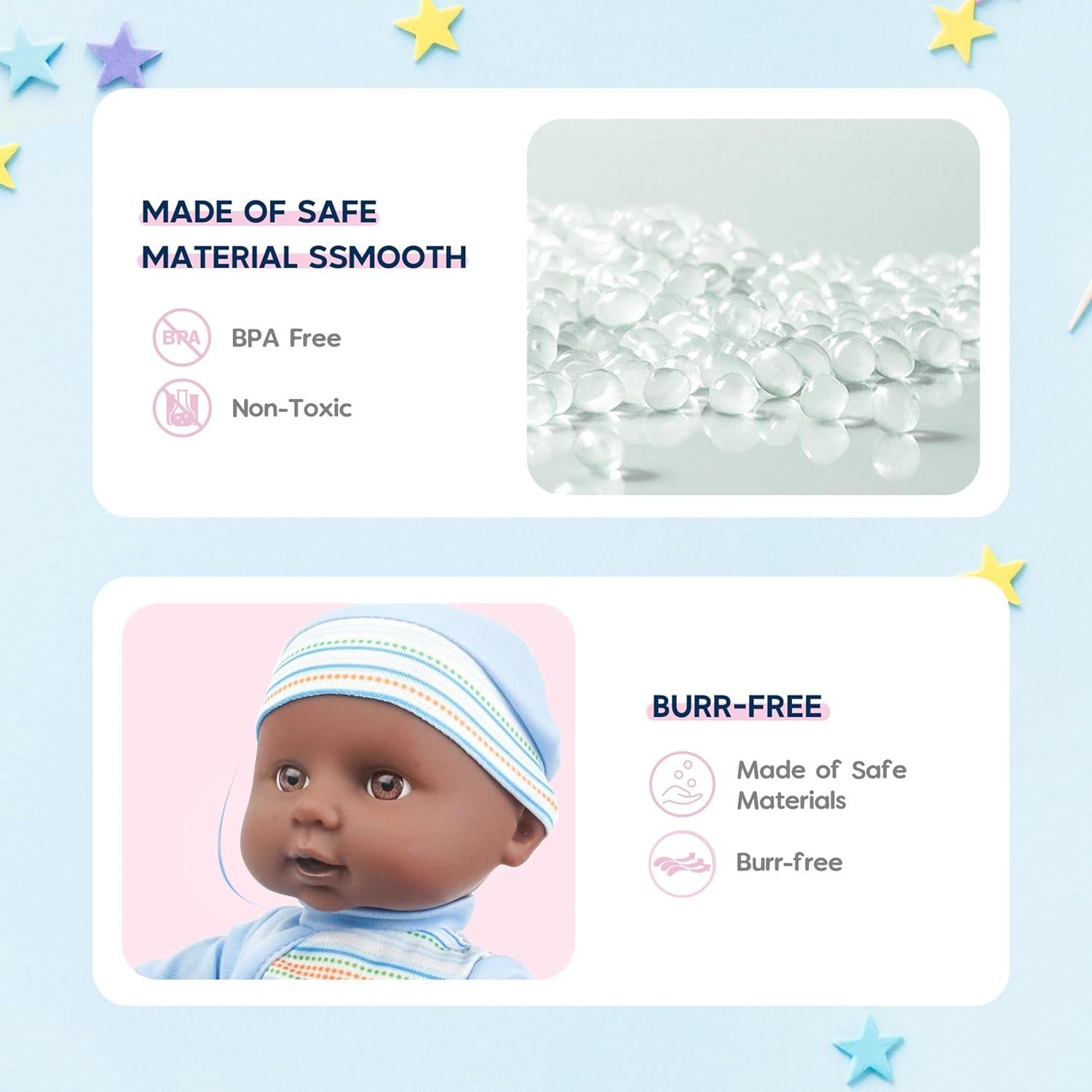 Muñecas Gemelas Toy Choi - 30 cm con Accesorios