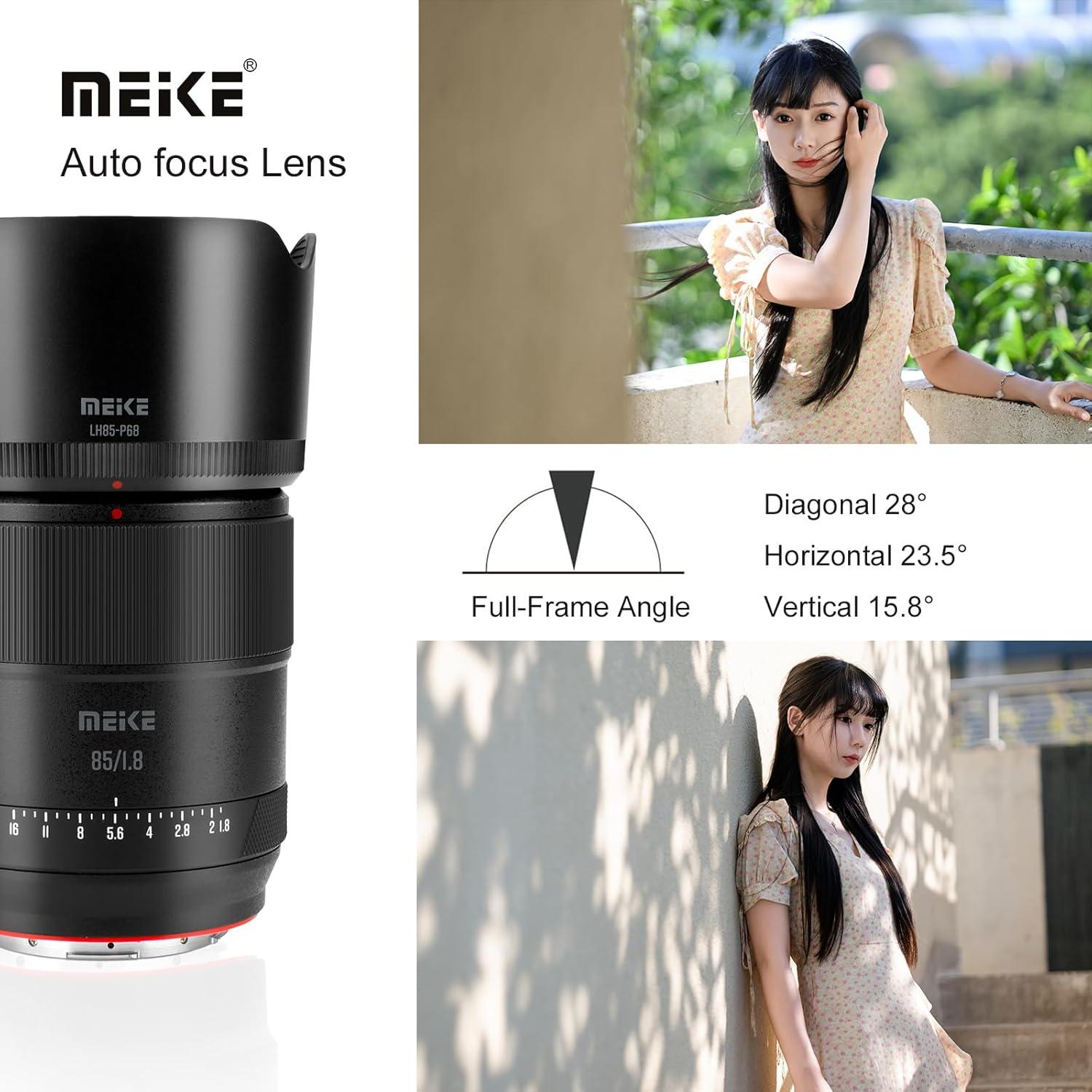 Lente Meike Pro 85mm F1.8 Montura L para Panasonic y Sigma