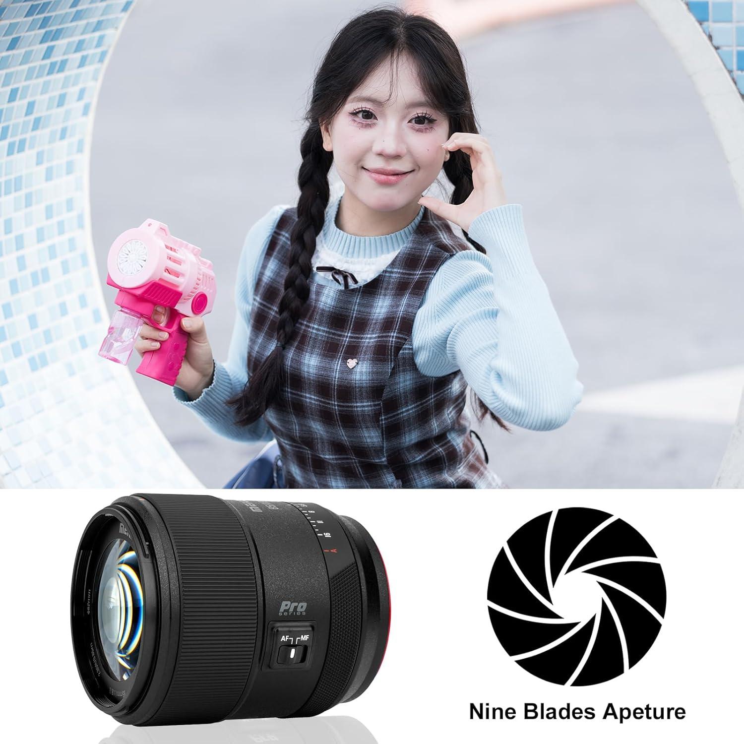 Lente Meike Pro 85mm F1.8 Montura L para Panasonic y Sigma