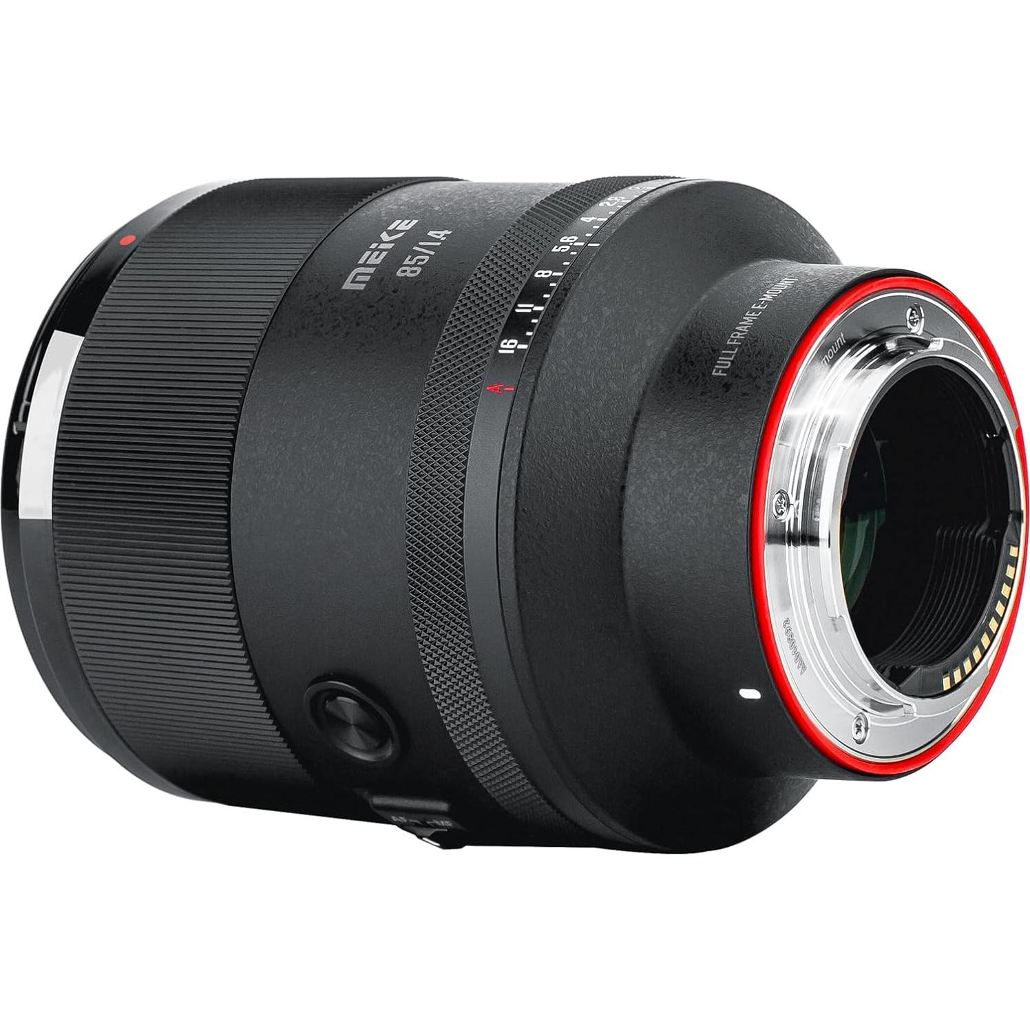 Lente Meike 85mm F1.4 Auto Enfoque para Cámaras Sony E