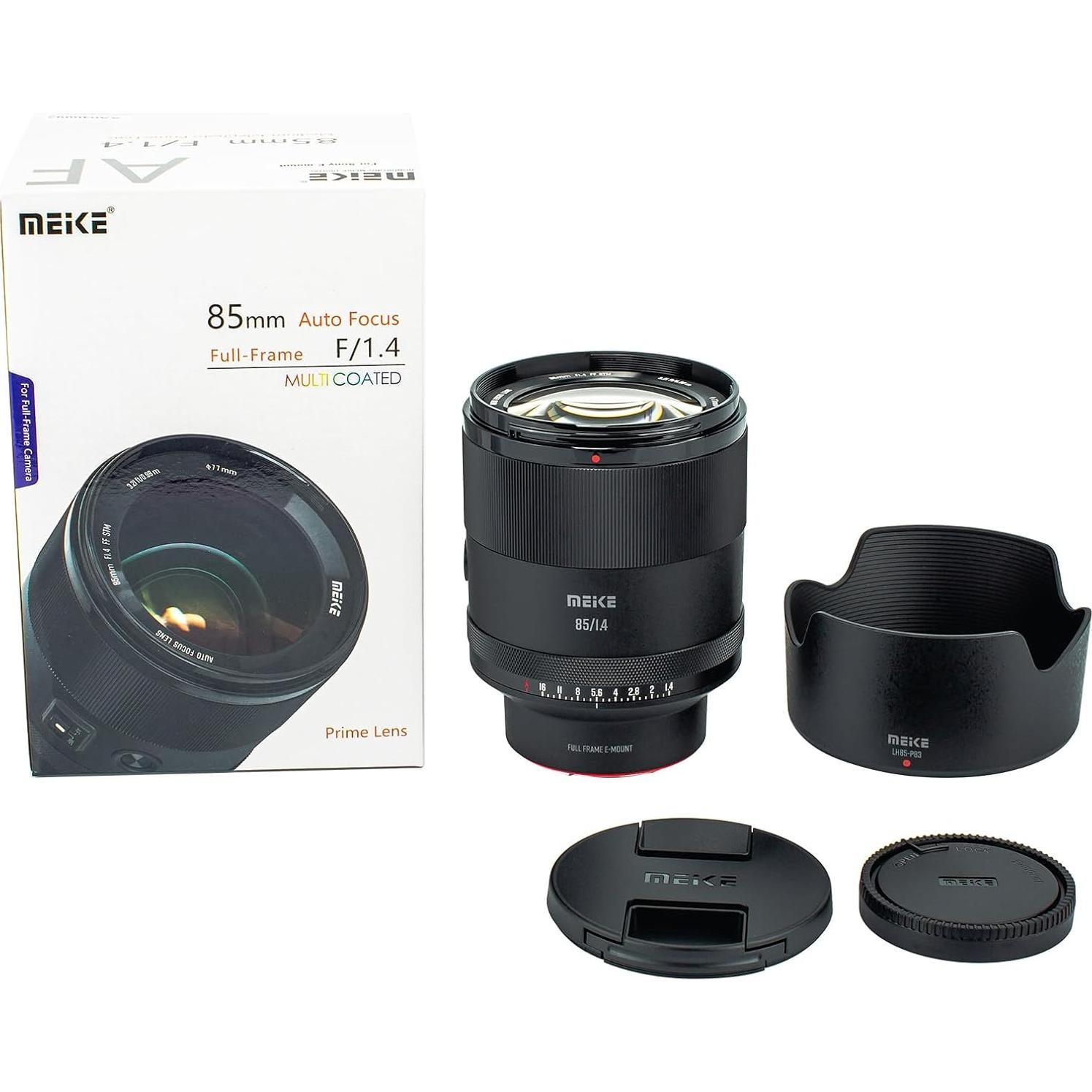 Lente Meike 85mm F1.4 Auto Enfoque para Cámaras Sony E