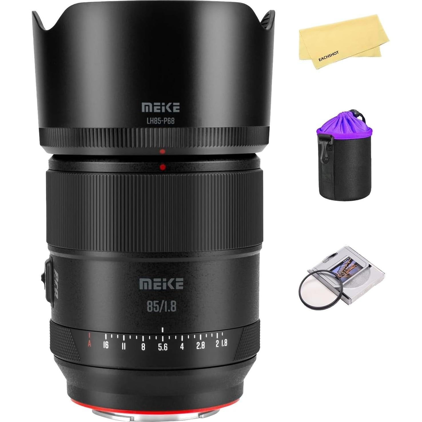 Lente Meike 85mm F1.8 Pro Auto Enfoque para Sony E