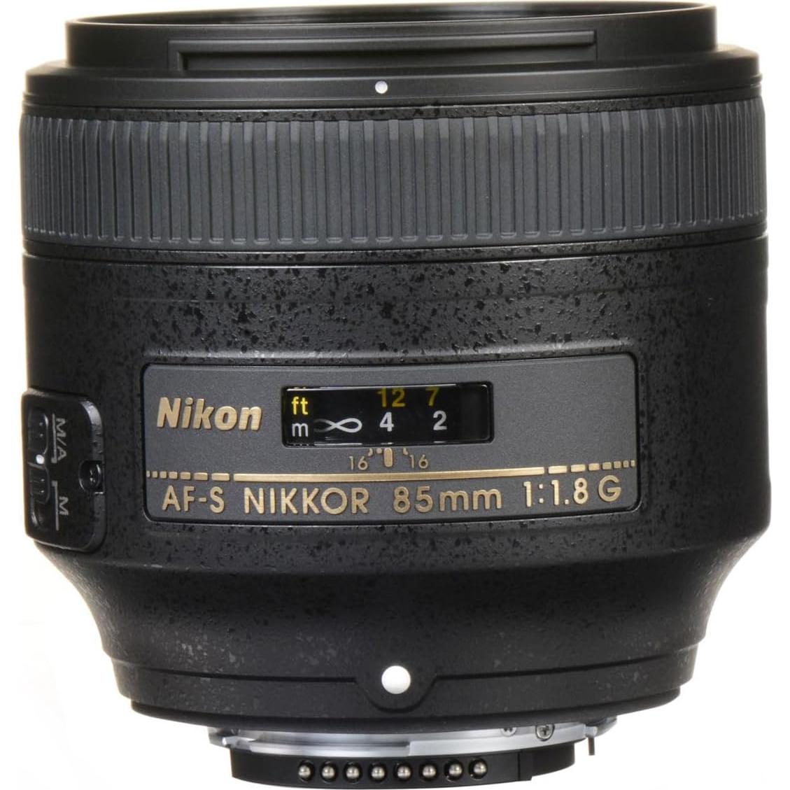 Lente Nikon AF-S NIKKOR 85mm f/1.8G para D-SLR FX