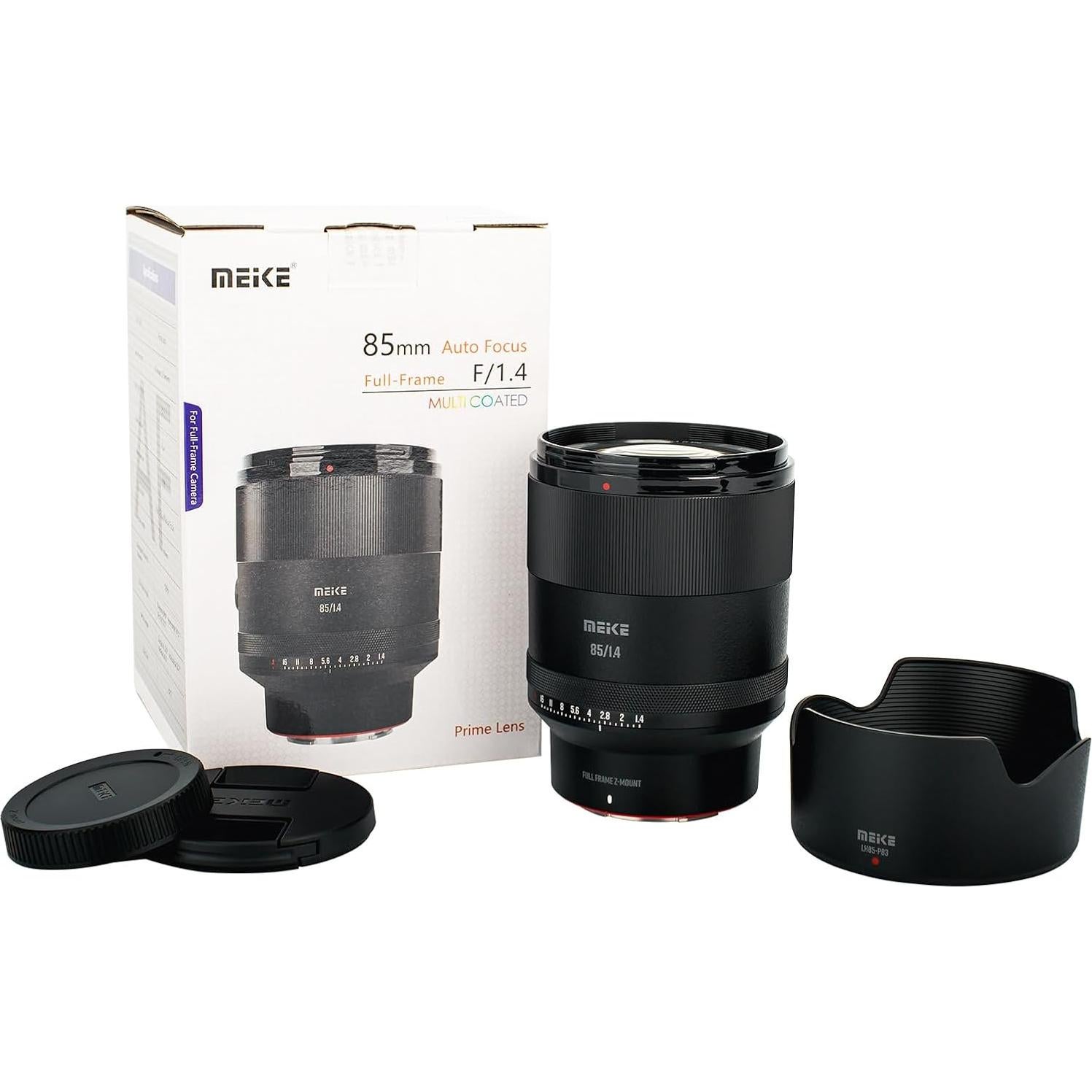 Lente Prime Meike 85mm F1.4 Auto Enfoque para Nikon Z