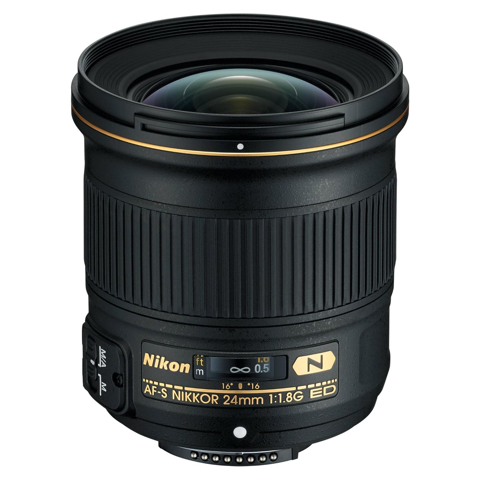 Lente Nikon AF-S NIKKOR 24mm f/1.8G ED para DSLR