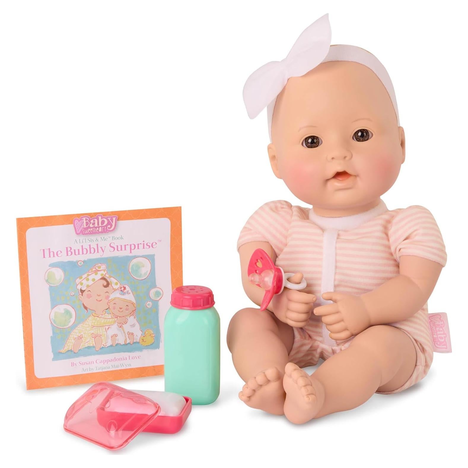 Muñeca de Bebé Dulce Corazón 30.48 cm con Accesorios