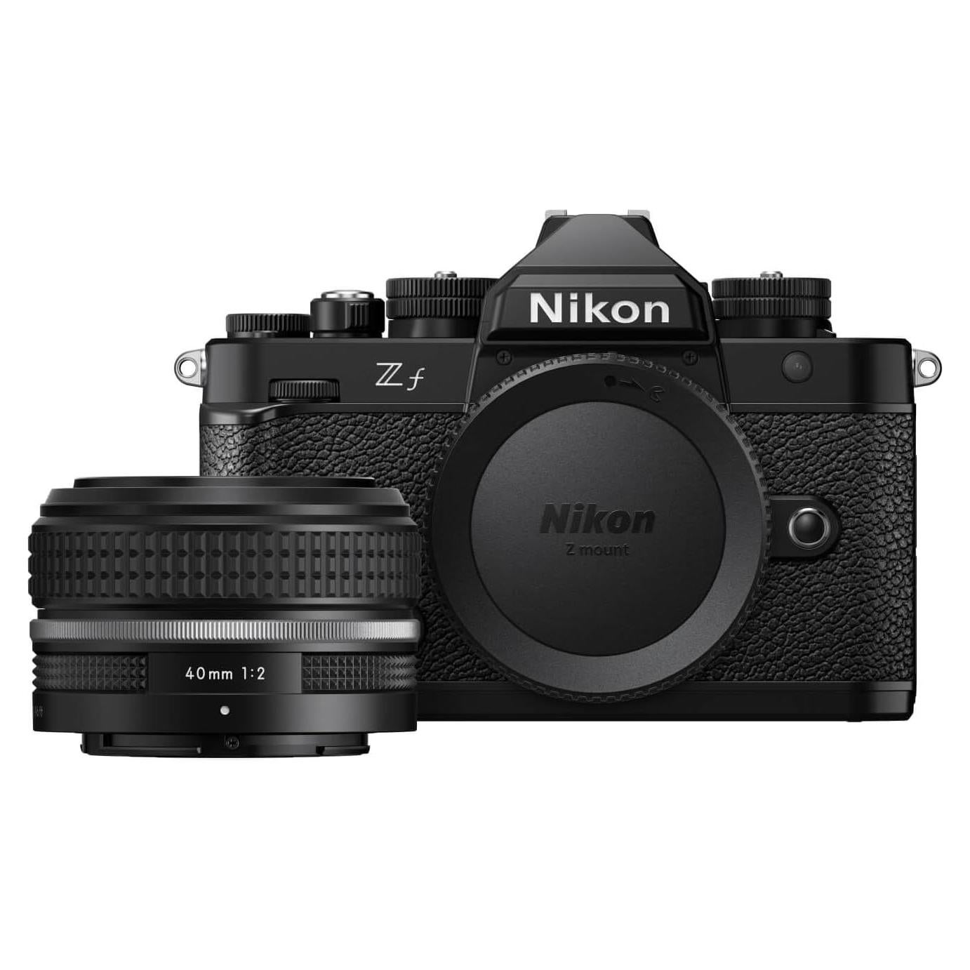 Cámara Sin Espejo Nikon Z f 24.5MP con Lente 40mm f/2 SE