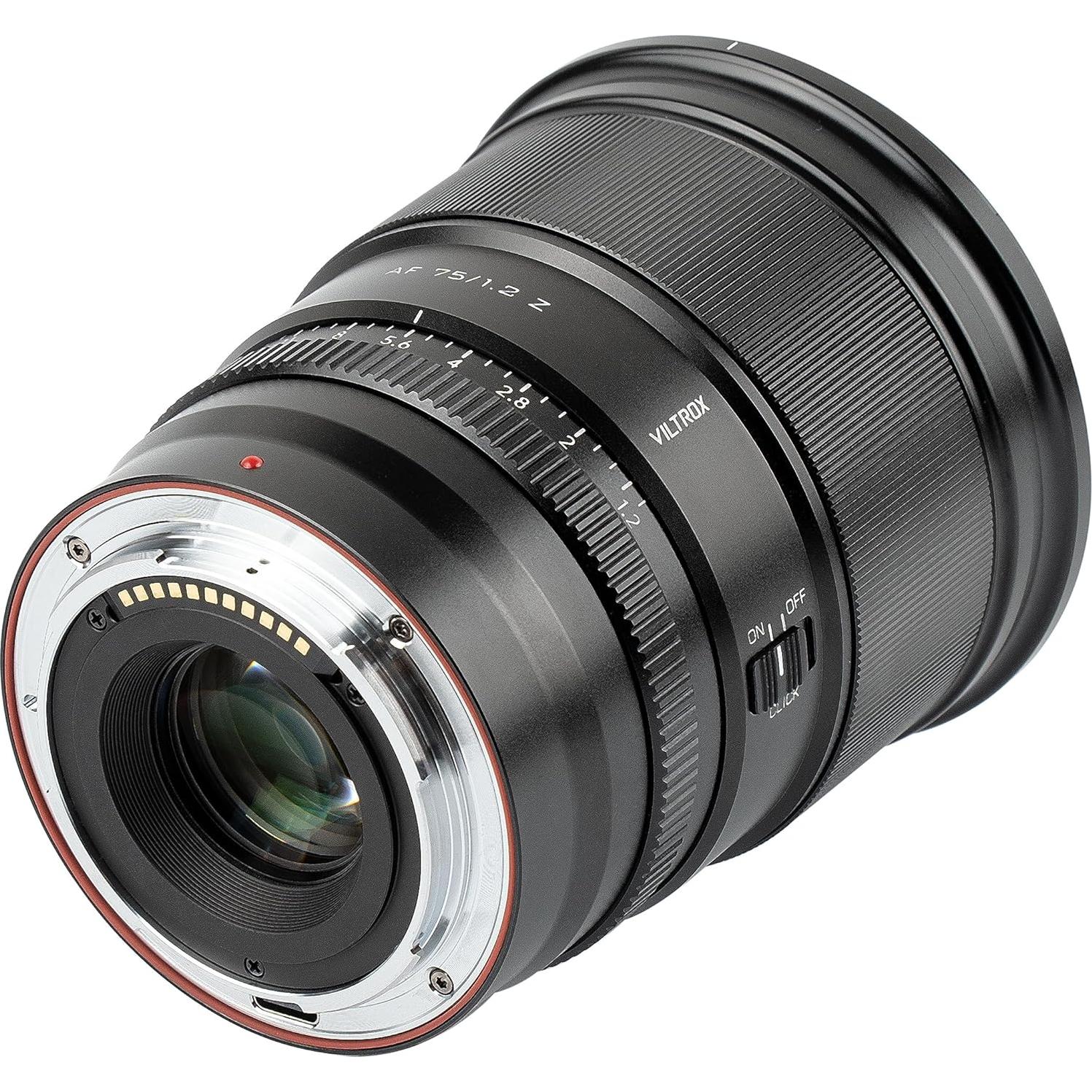 Lente Viltrox 75mm F1.2 Autofocus para Nikon Z - Alta Calidad