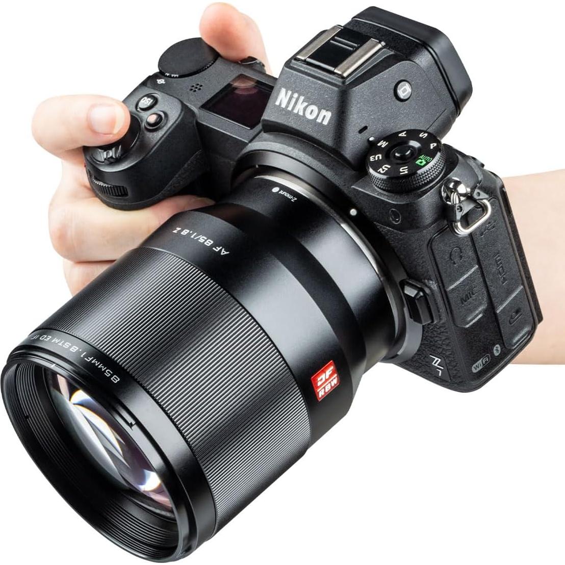 Lente VILTROX AF 85mm F1.8 para Nikon Z - Fotografía Profesional
