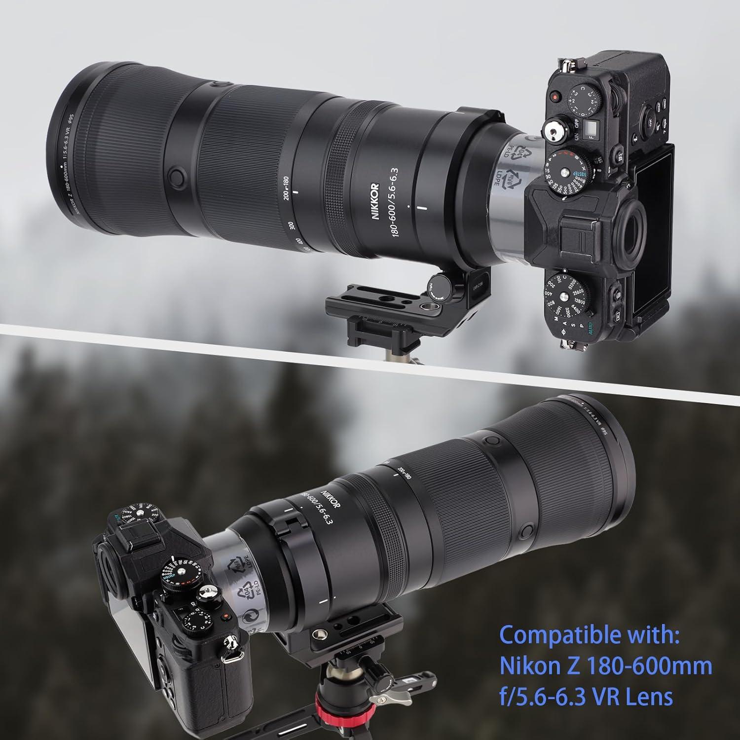 Anillo de Montaje en Trípode Haoge LMR-Z186 para Nikon Nikkor Z 180-600mm