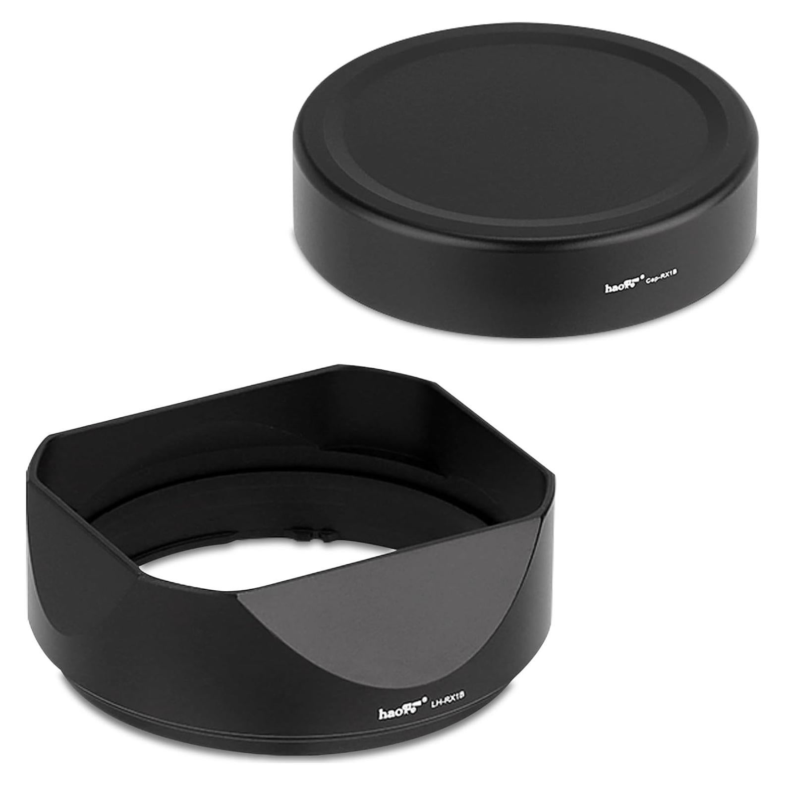 Sombrero de lente Haoge LH-RX1B para Sony RX1/RX1R/RX1RII
