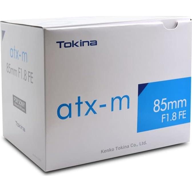 Objetivo Tokina atx-m 85mm F1.8 para Sony FE - Alta Calidad
