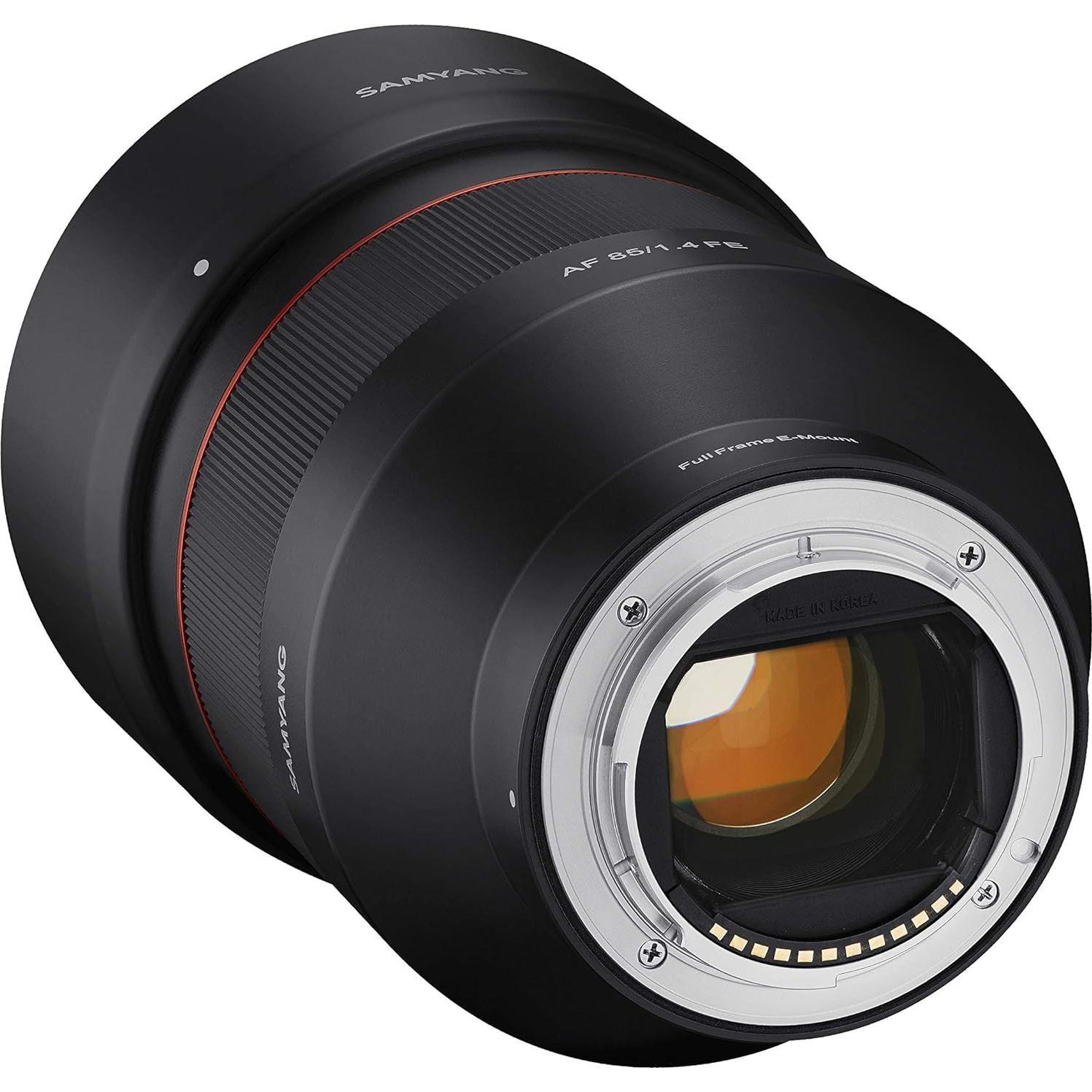 Lente Samyang 85mm F1.4 AF Sellado para Climas Montura Sony E