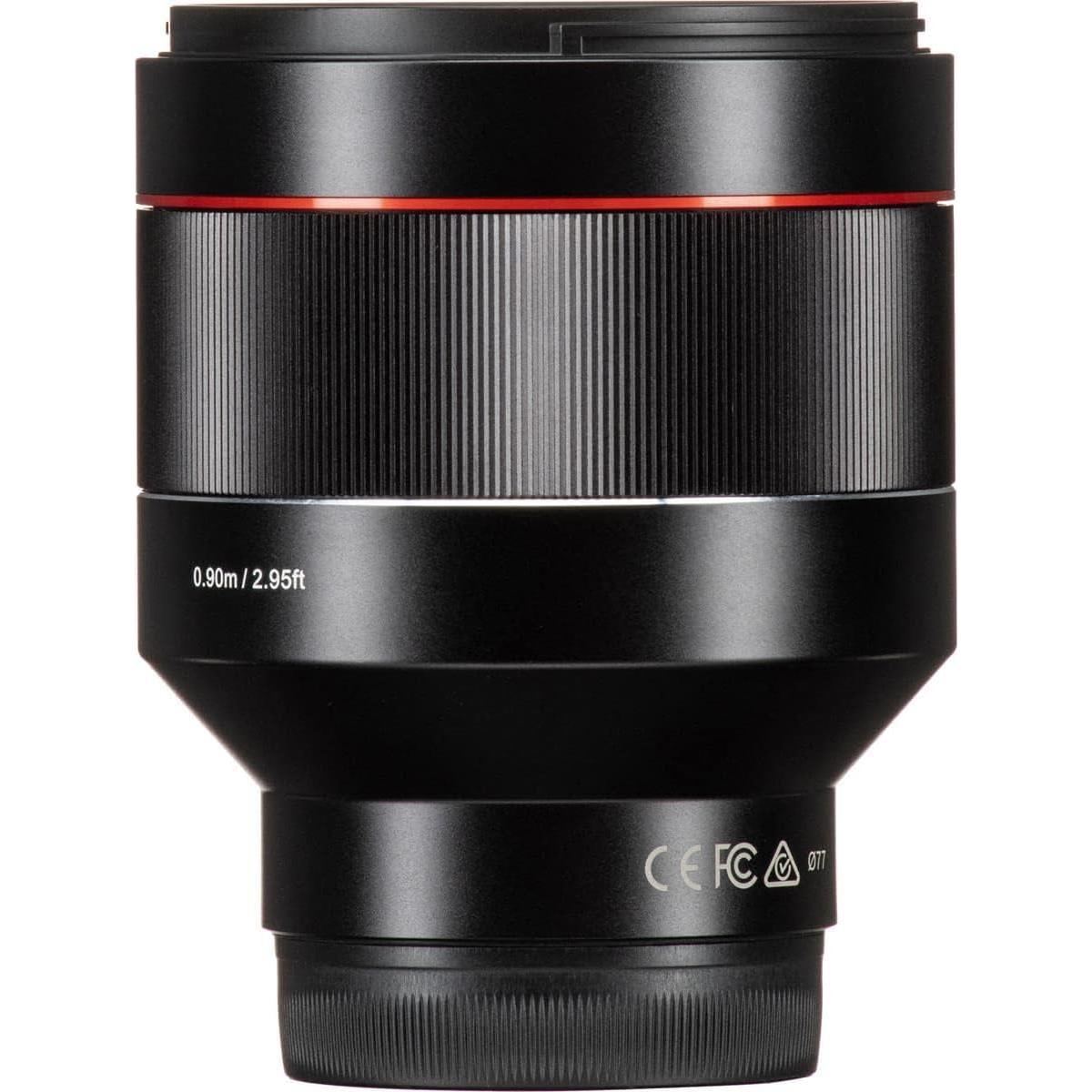 Lente Samyang 85mm F1.4 AF Sellado para Climas Montura Sony E
