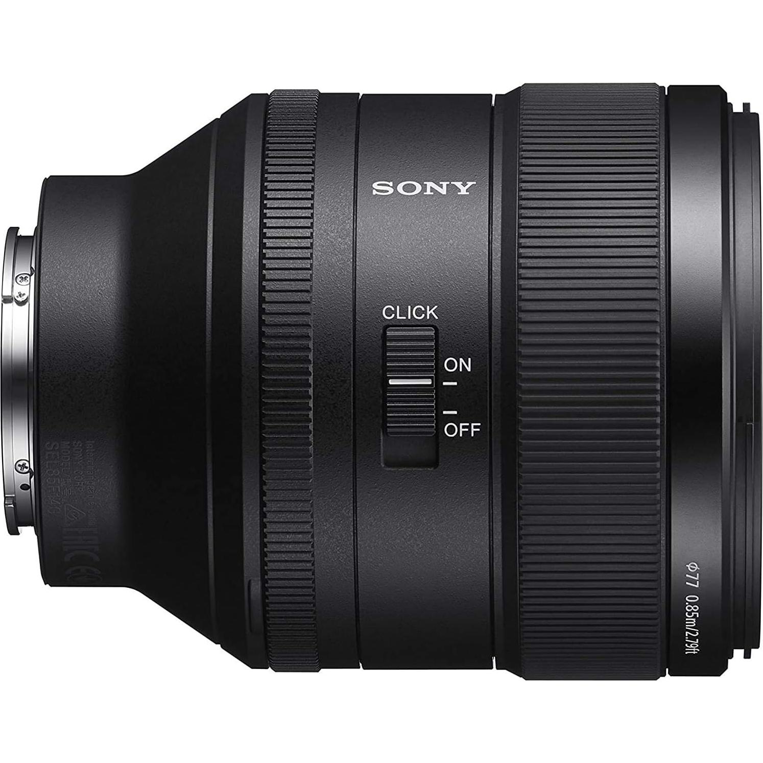 Lente Sony 85mm F1.4 GM con Kit de Filtros y Accesorios