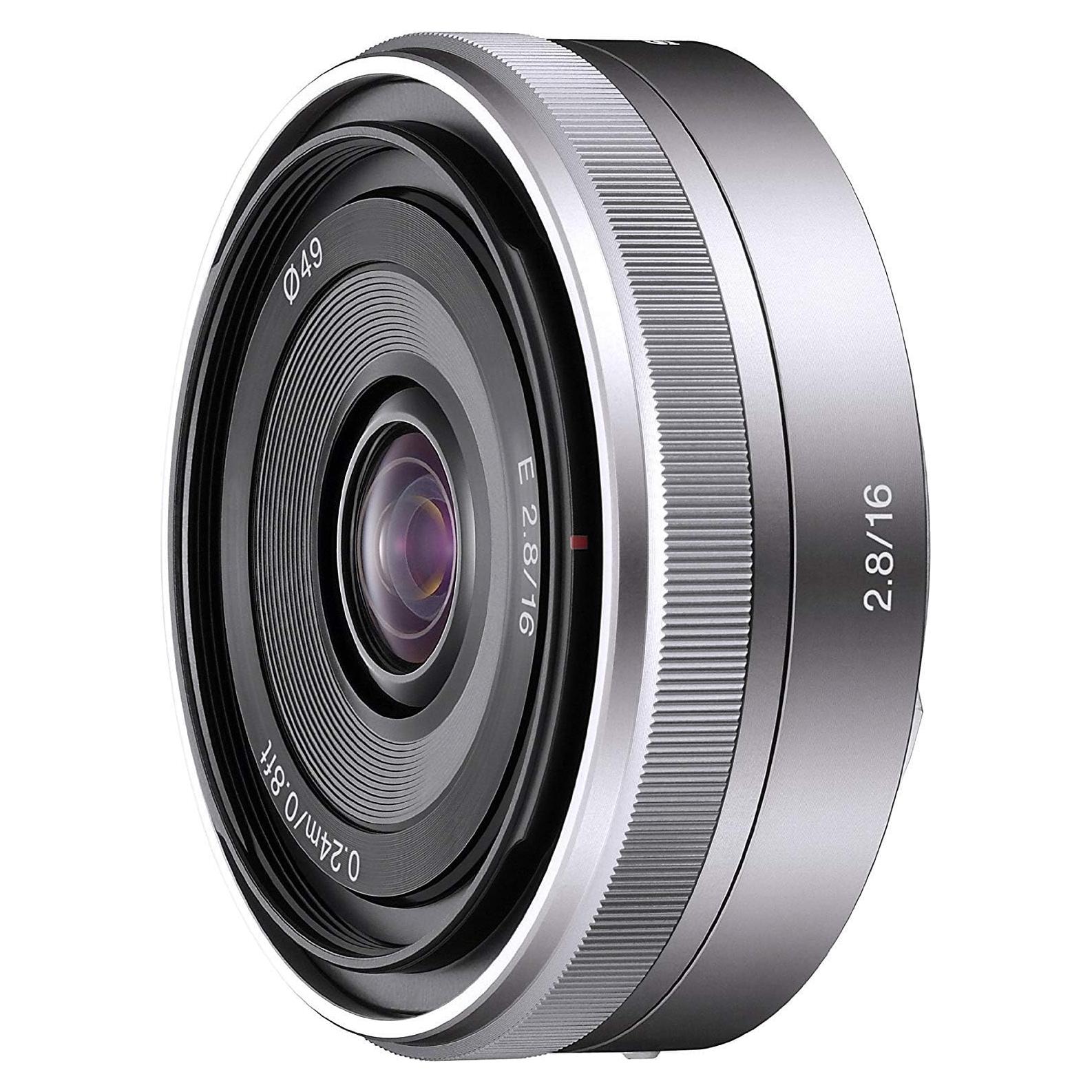 Lente Gran Angular Sony SEL16F28 16mm f/2.8 para NEX