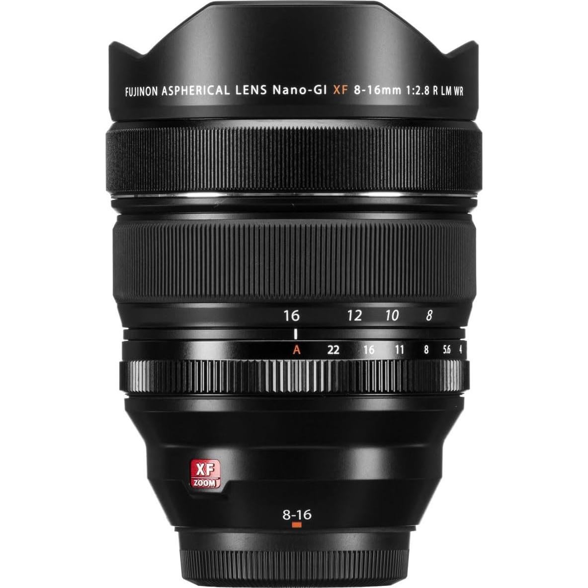 Lente Fujifilm Fujinon XF8-16mm F2.8 R LM WR 1.25kg