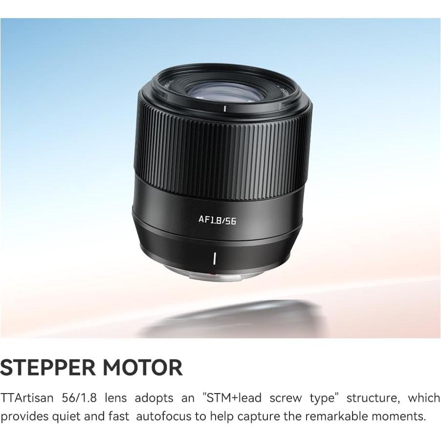 Lente TTArtisan AF 56mm F1.8 Autoenfoque para Sony E-Mount