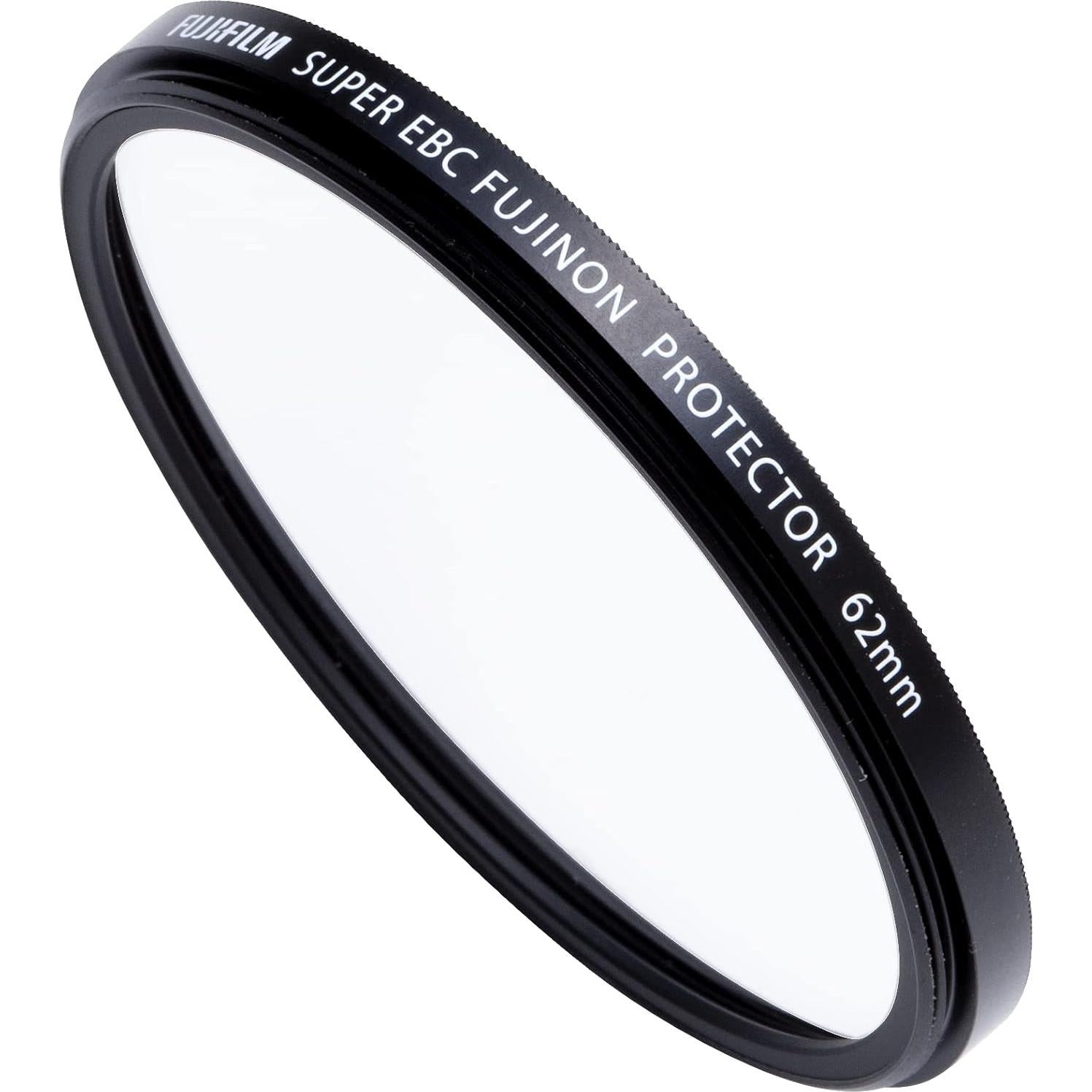 FUJIFILM Protector Filter 62mm (for XF23mm, XF56mm, XF55-200mm, GF63mm and GF50mm Lenses)