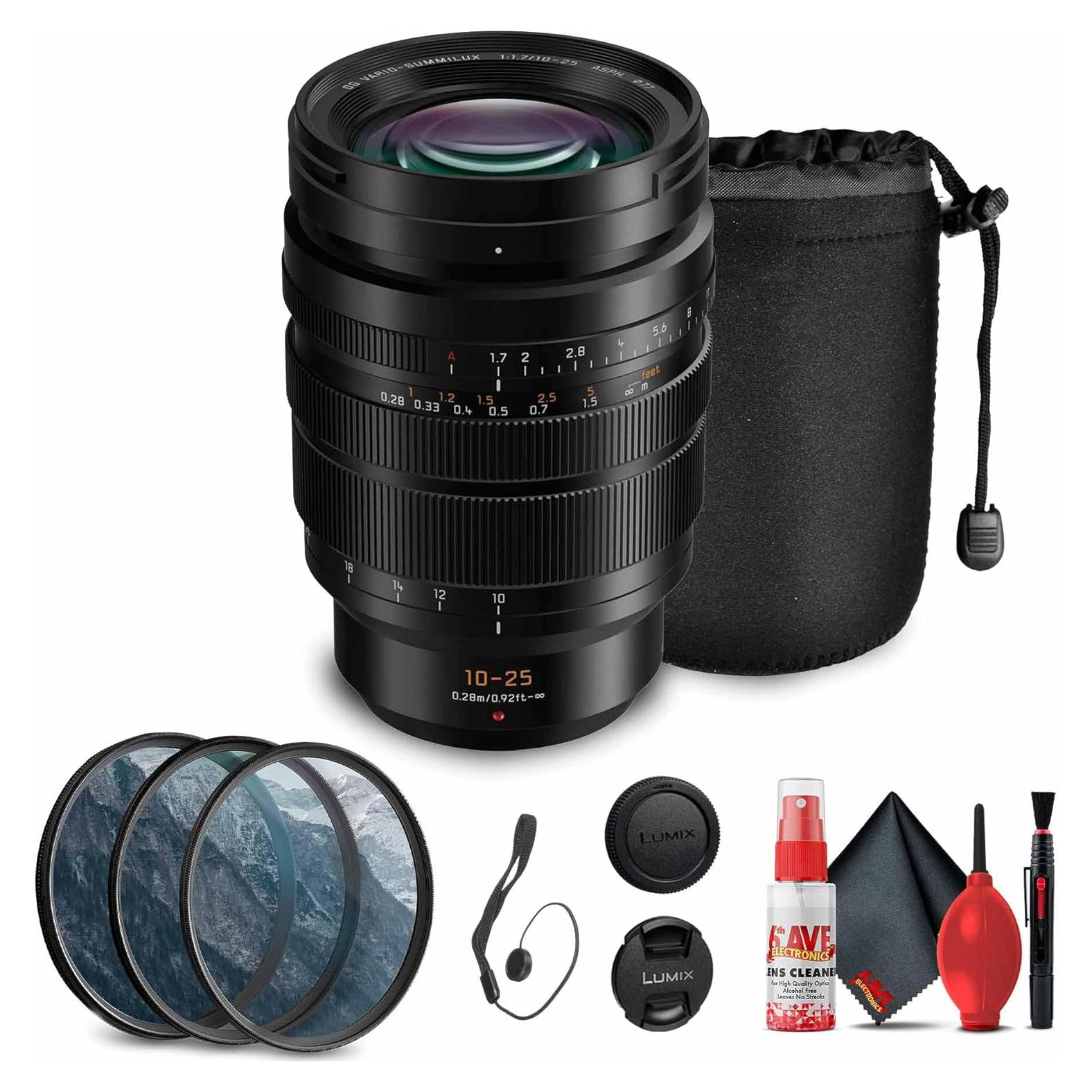 Lente Panasonic Leica DG Vario-Summilux 10-25mm f/1.7